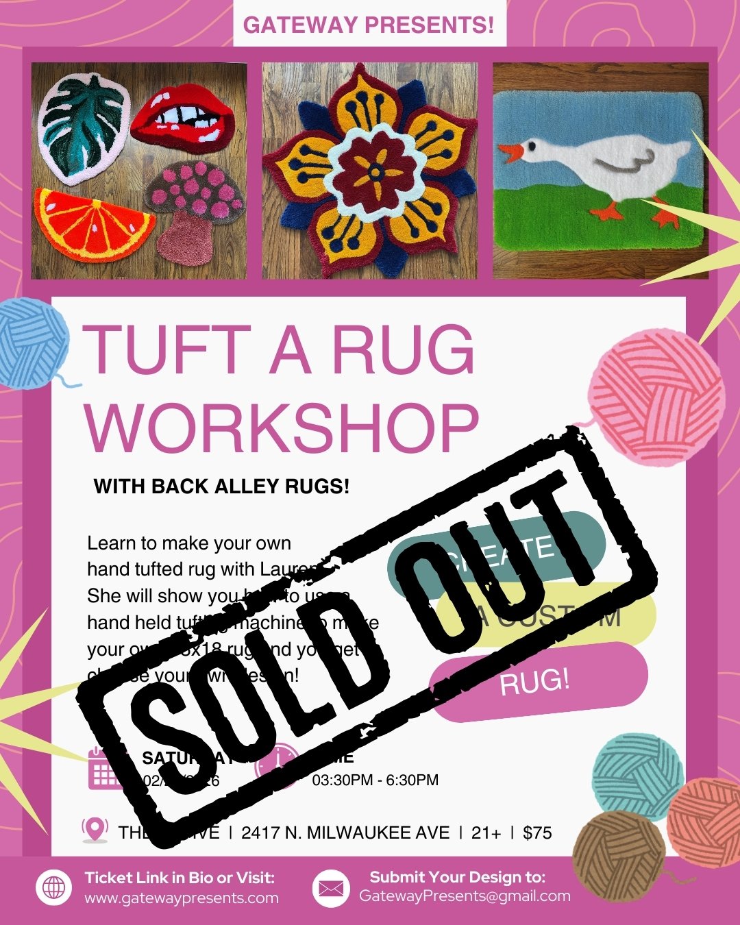 Tuft a Rug with Back Alley Rugs! 