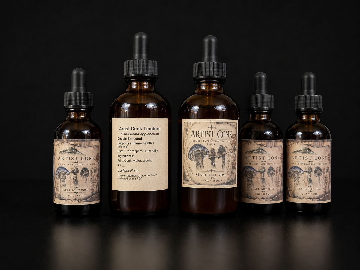Artist Conk Double Extract Tincture- 4 oz - $35