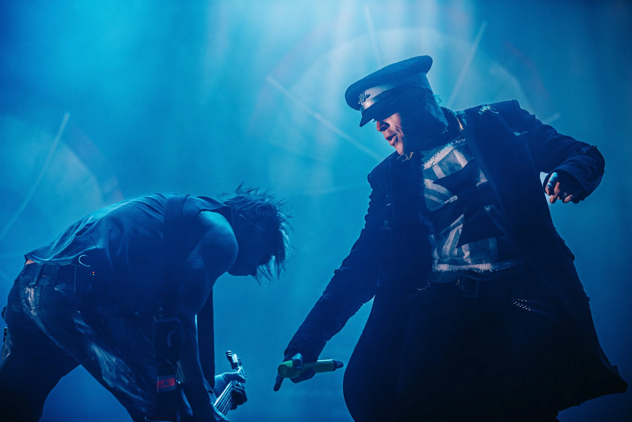 The Prodigy perform on the mainstage at the Isle of Wight Festival 2015 Captured by James Bridle Music Photographer. 