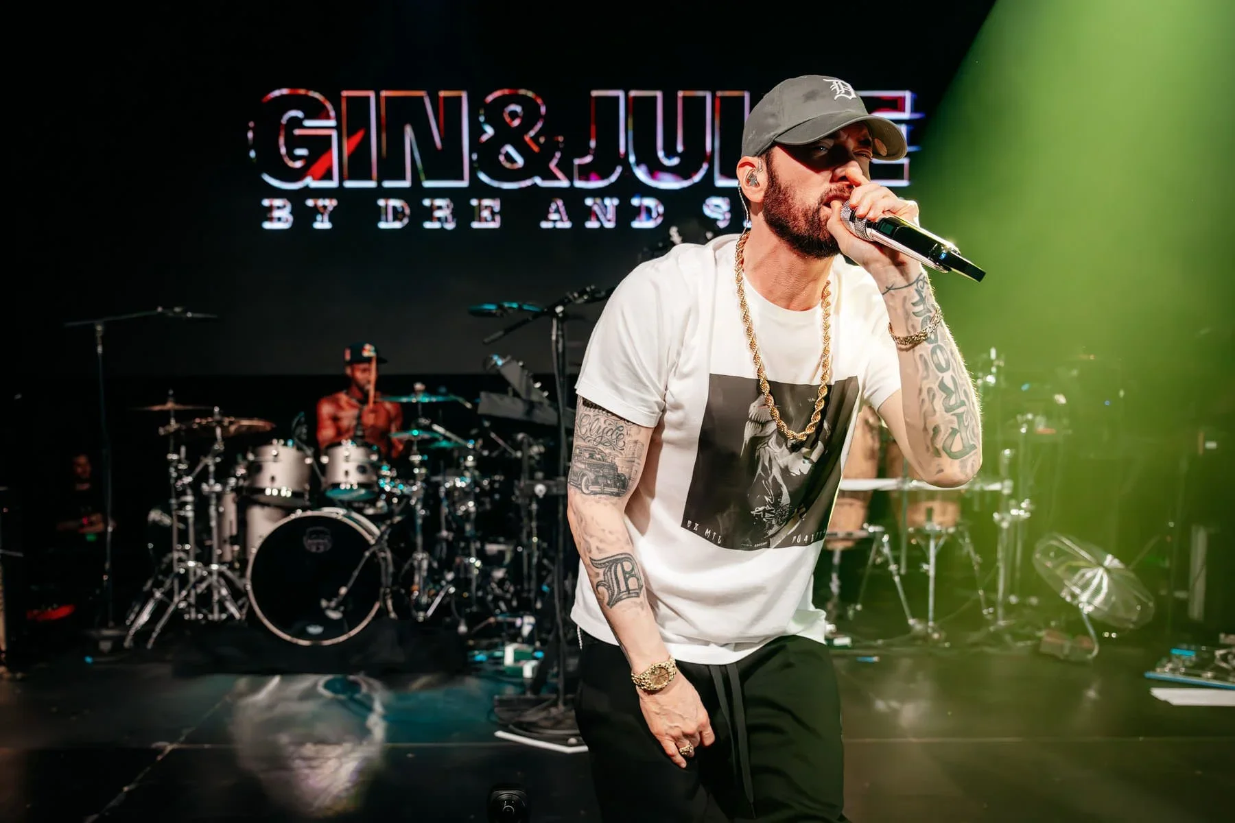 Eminem Performs at Gin&Juice Launch 2024 London
