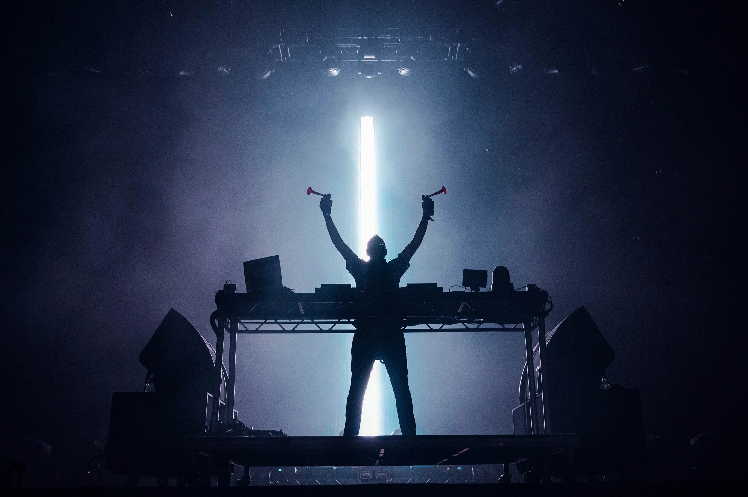FatBoy Slim at Wilderness Festival 2023 by James Bridle 