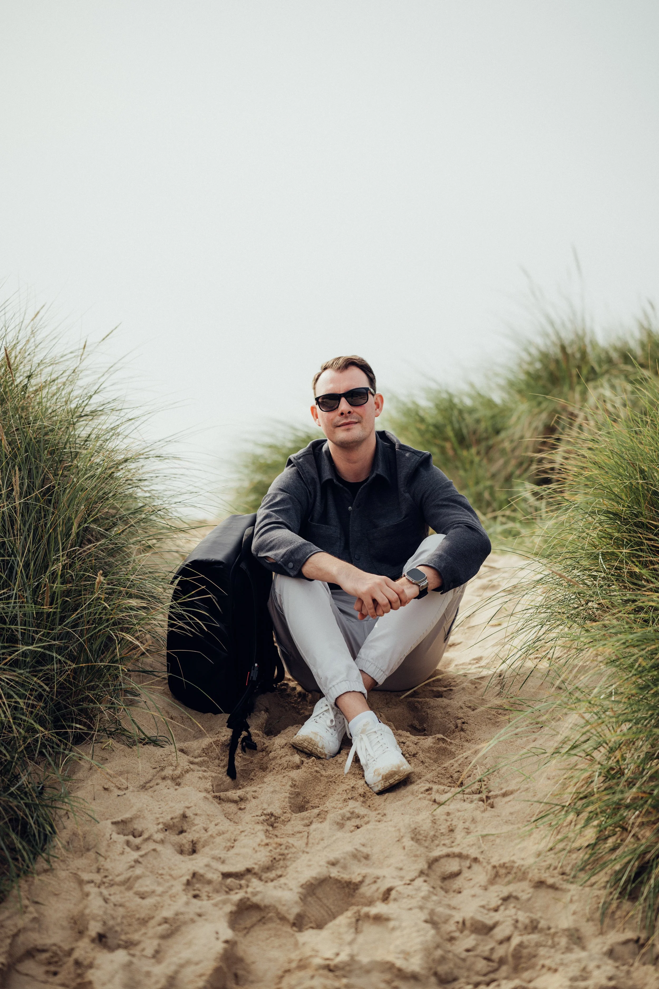 James Bridle Photography UK - Press Shot (Hengistbury Head)