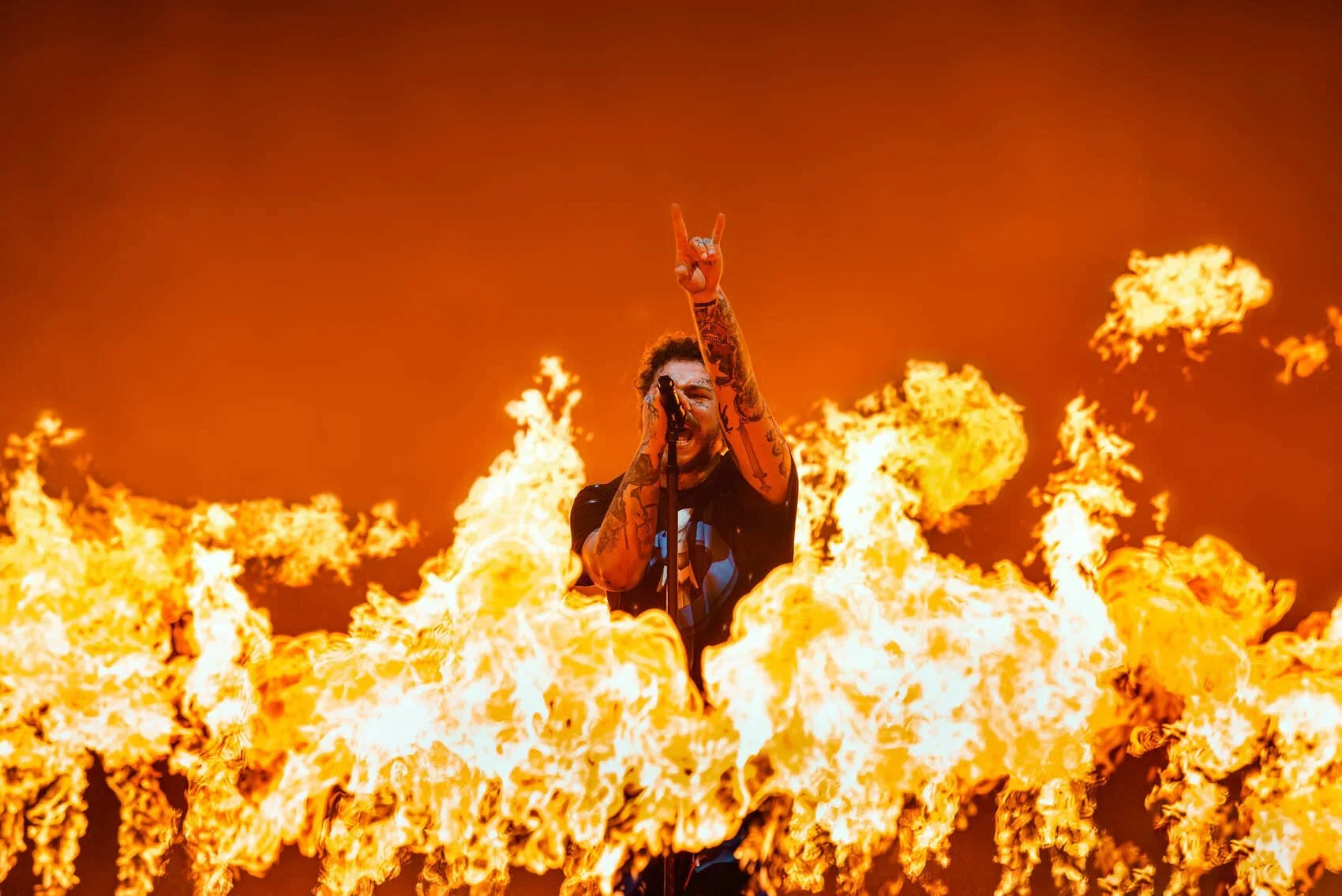 Post Malone performs at Reading Festival 2019