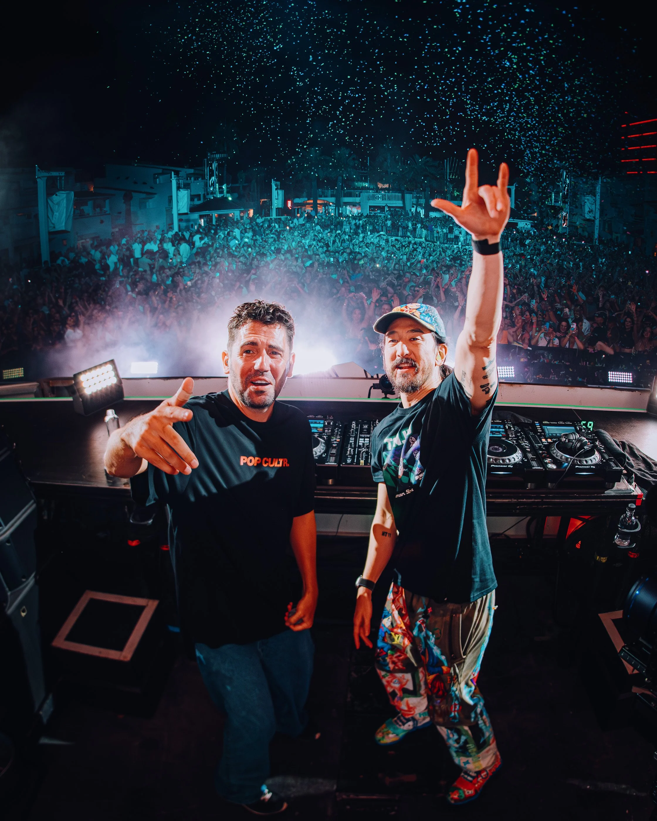 Dimitri Vegas & Steve Aoki in Ibiza 2025 Ushuaia BeachClub