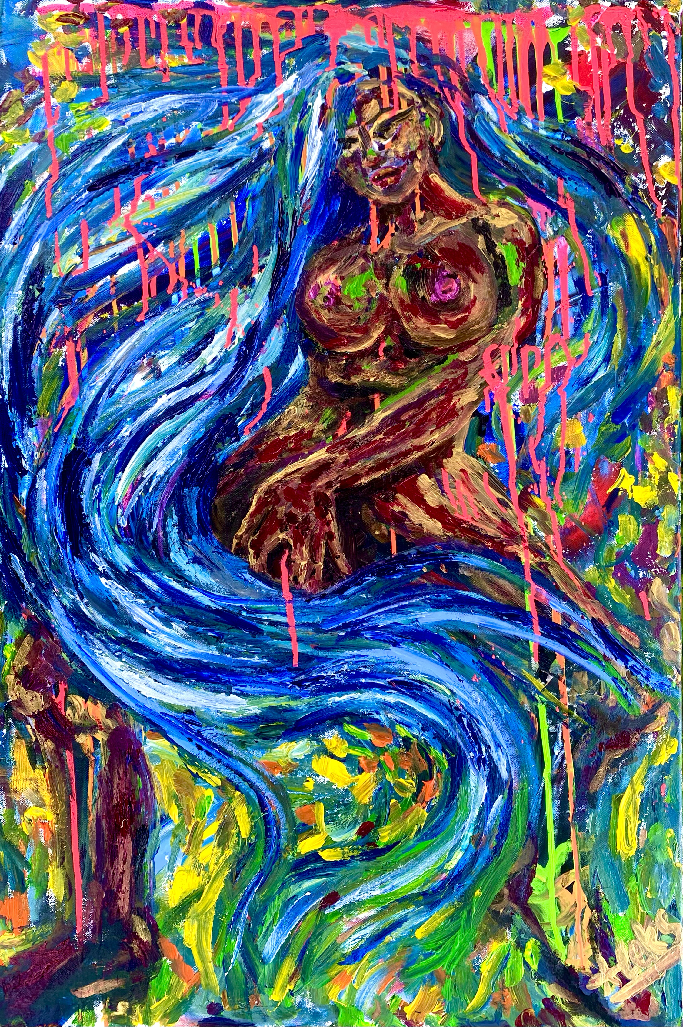 Open Wide Original 24x36in