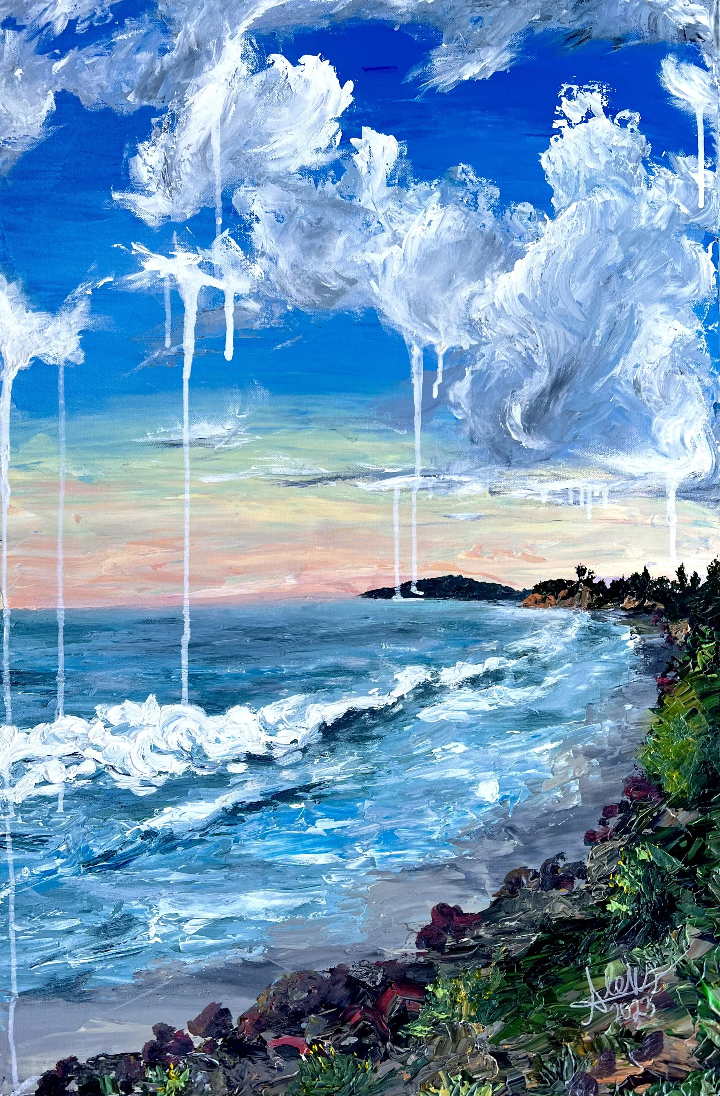 Serene Saunter Original SOLD