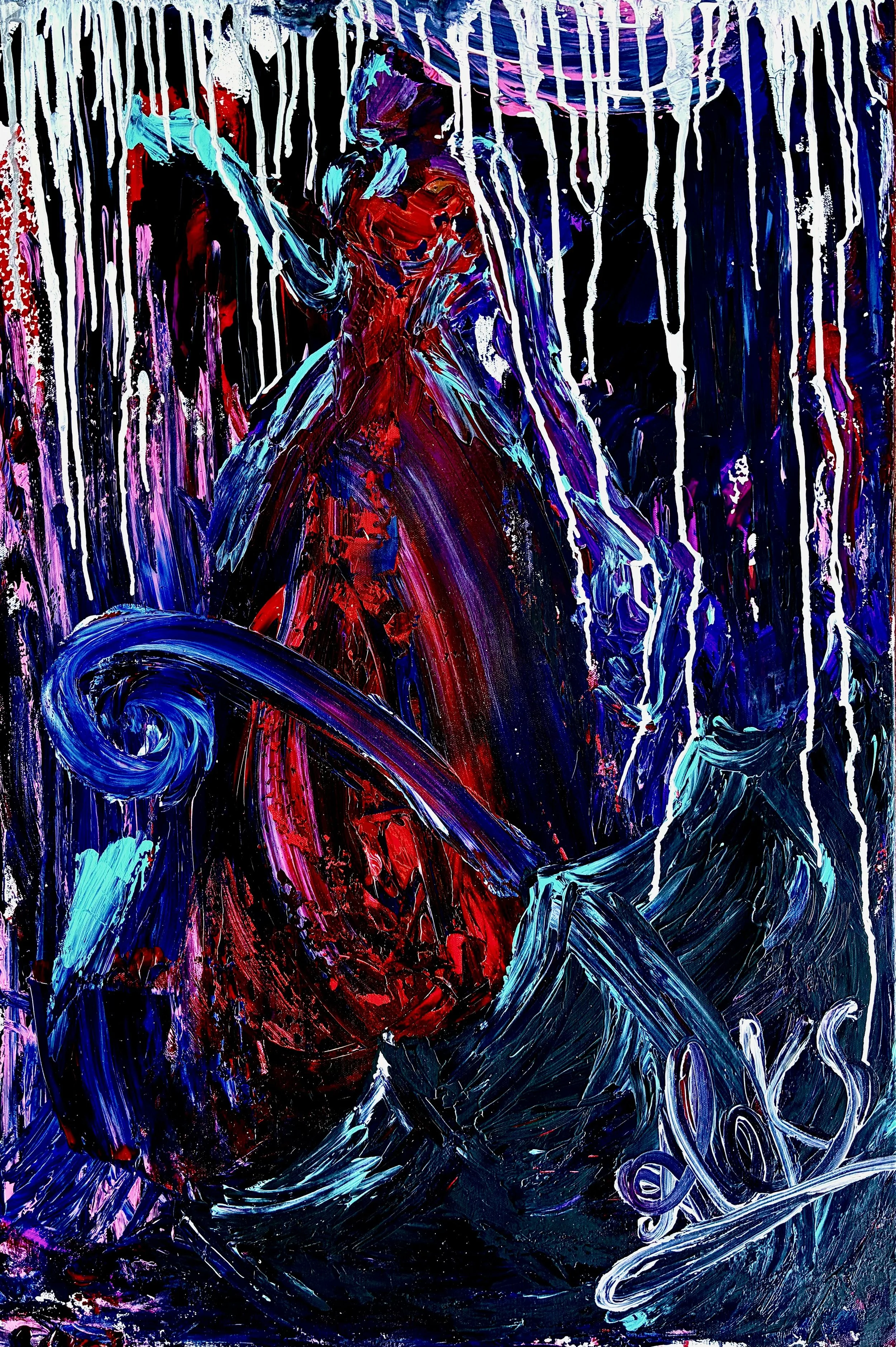 Parisian Pleasure Original 24x36 in