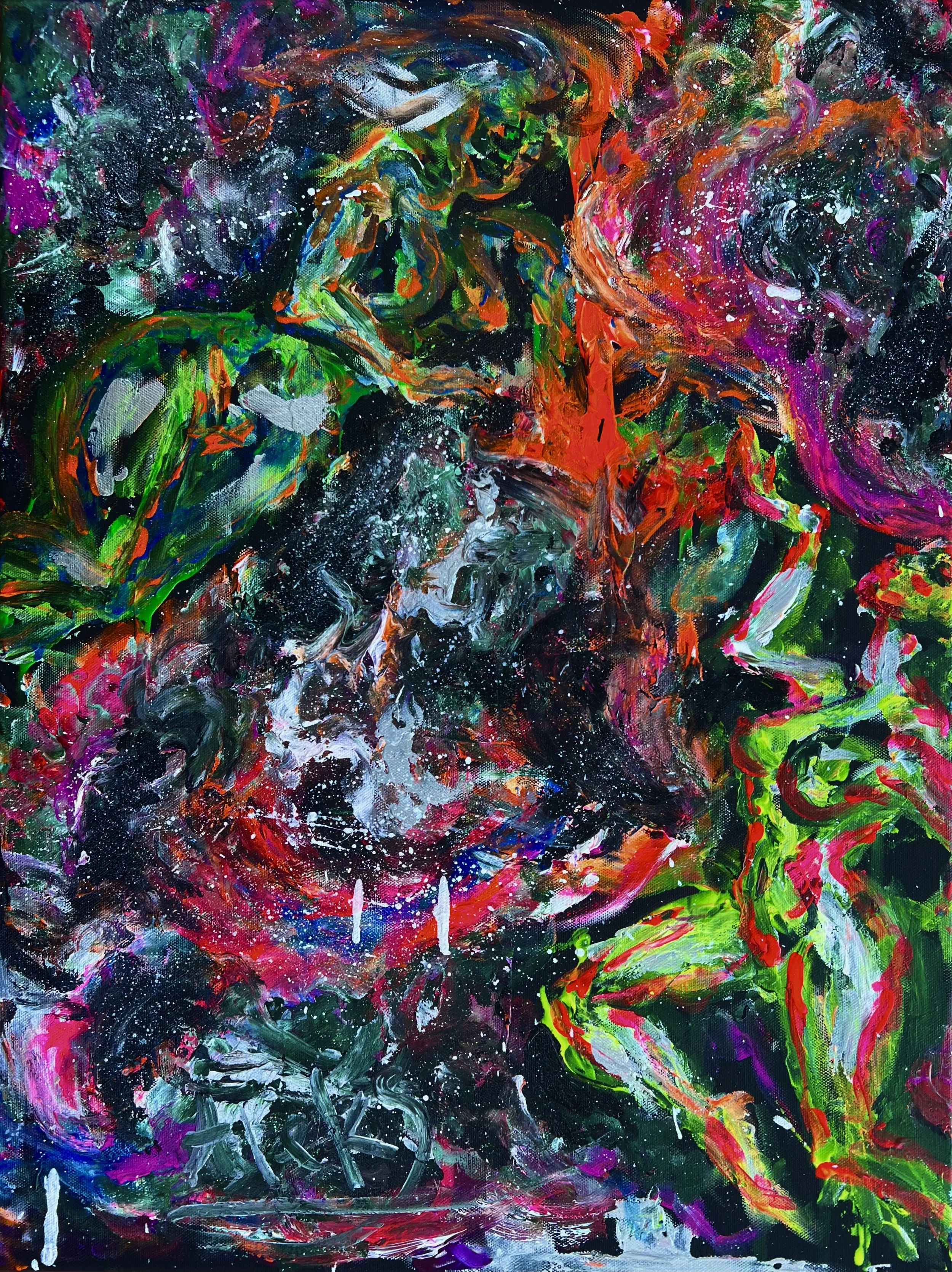 Reaching Vortex Original 18x24in