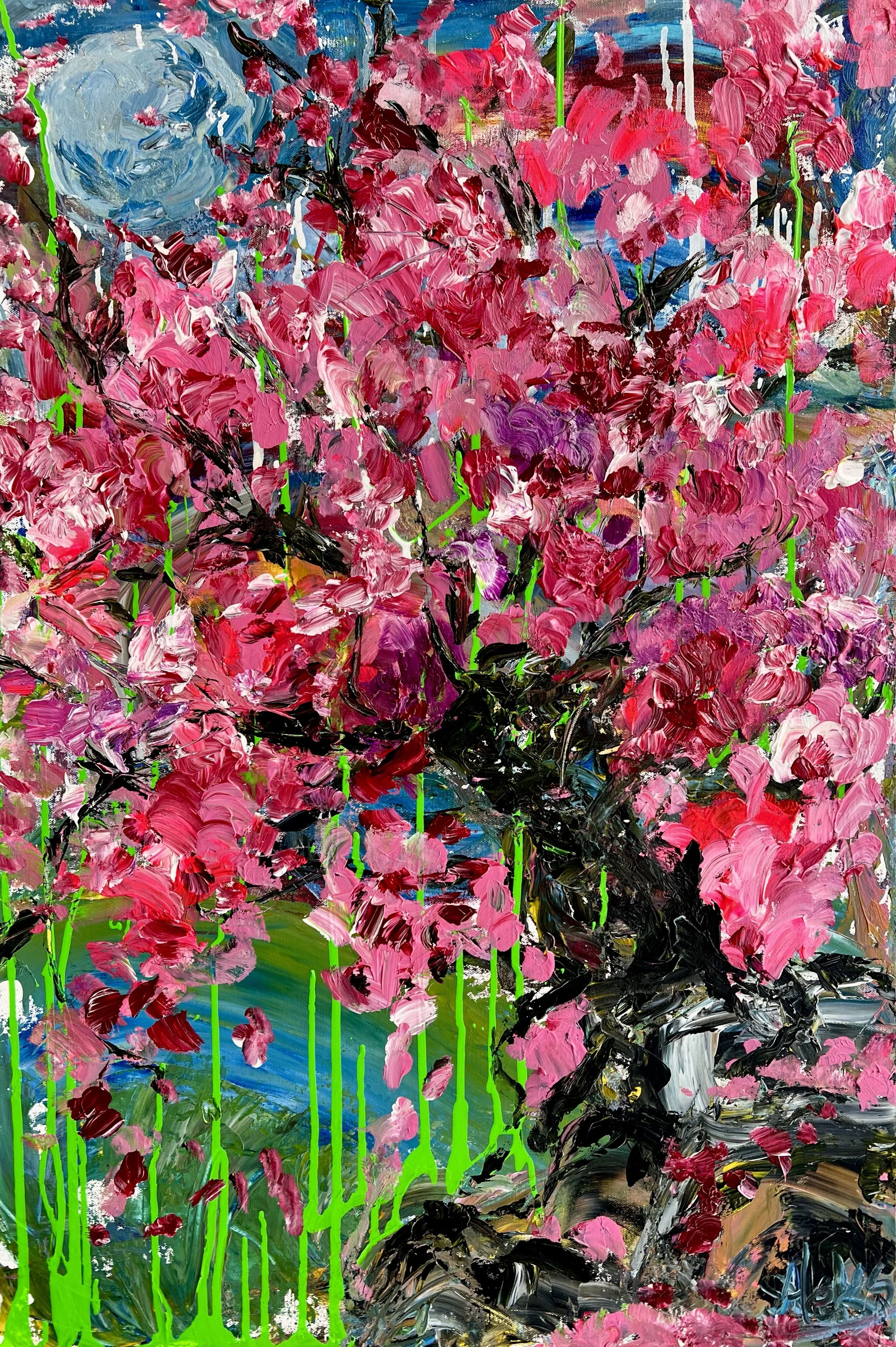Nature’s Pink Original 24x36in