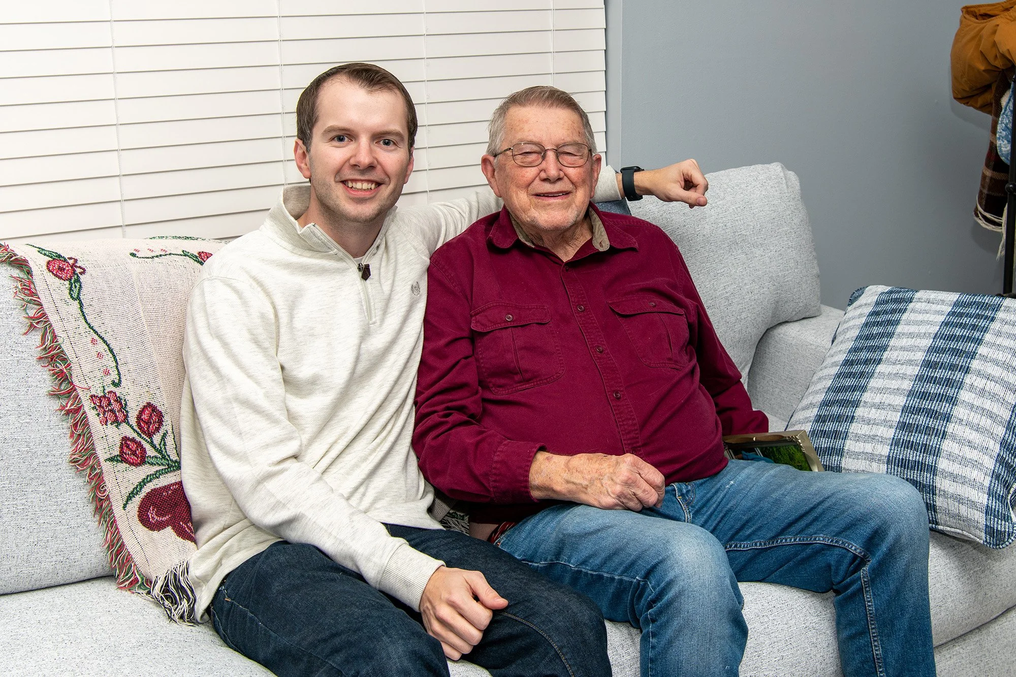 Dakota meeting his grandpa for the first time.jpg