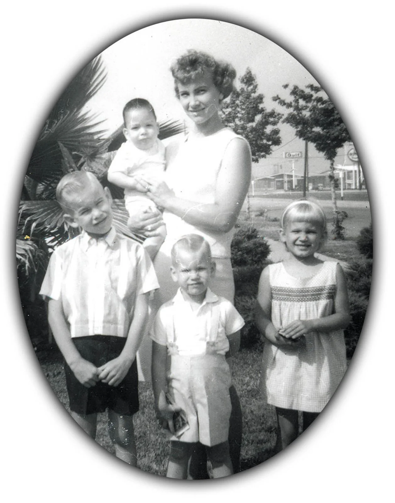 Dean (being held) and his new family - 1967