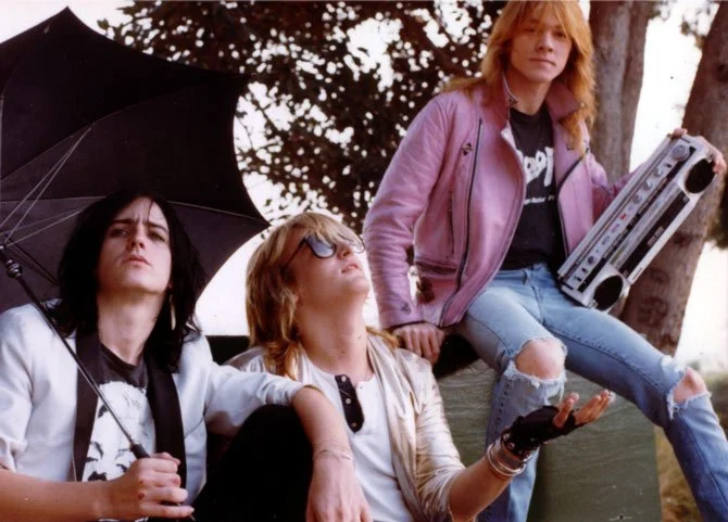 earliest photos of Guns N' Roses that were taken by Dean