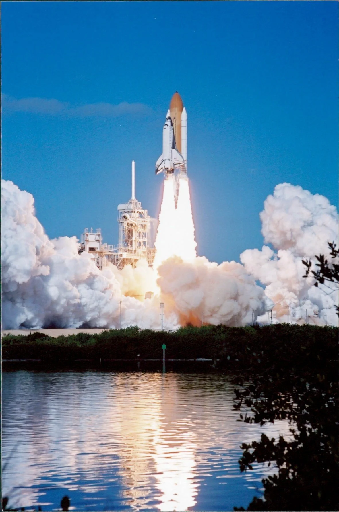 Launch of Columbia on her final mission