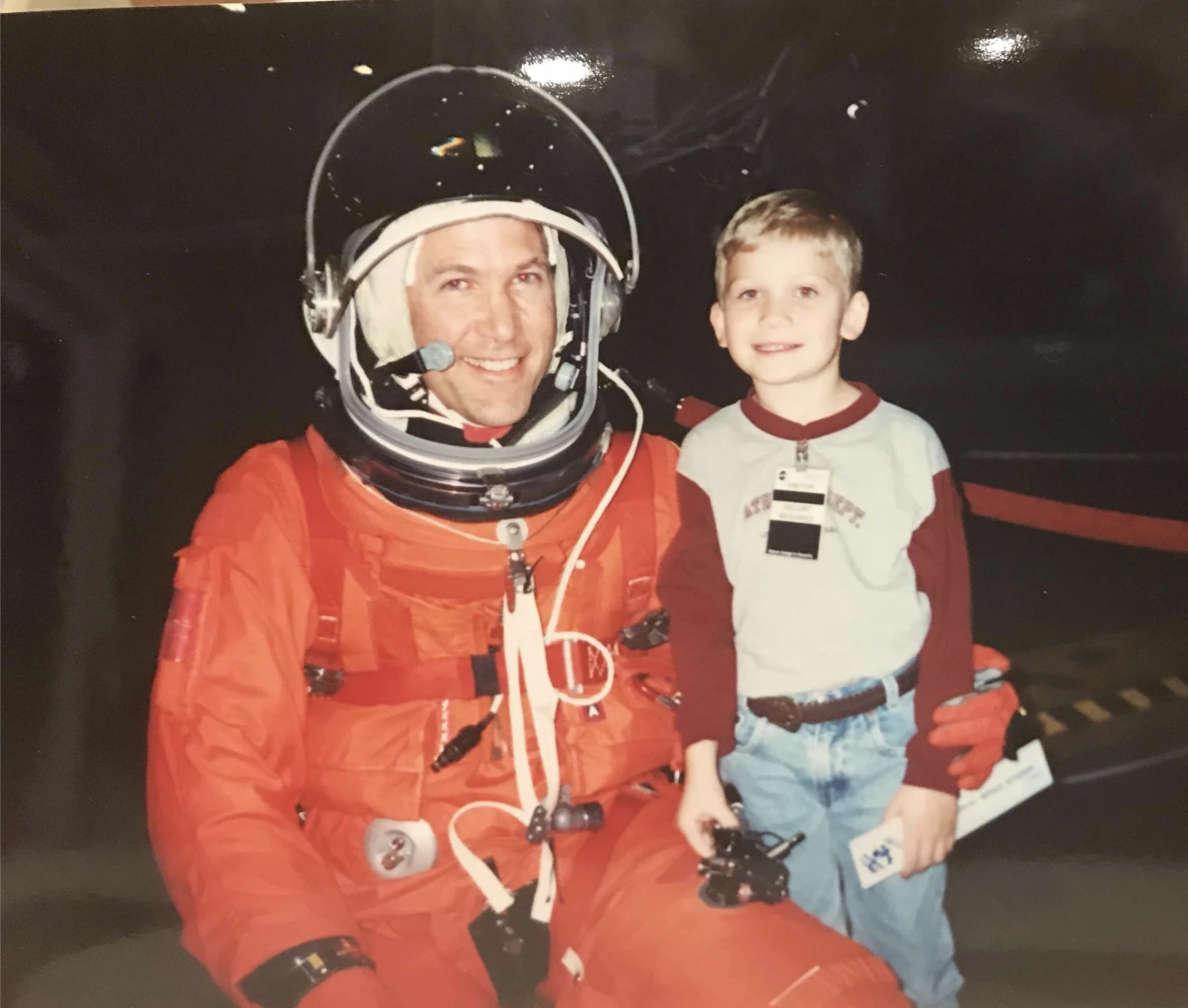 Matthew and Rick in 2002