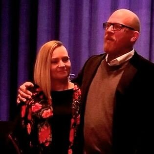 Fred being ordained as a pastor