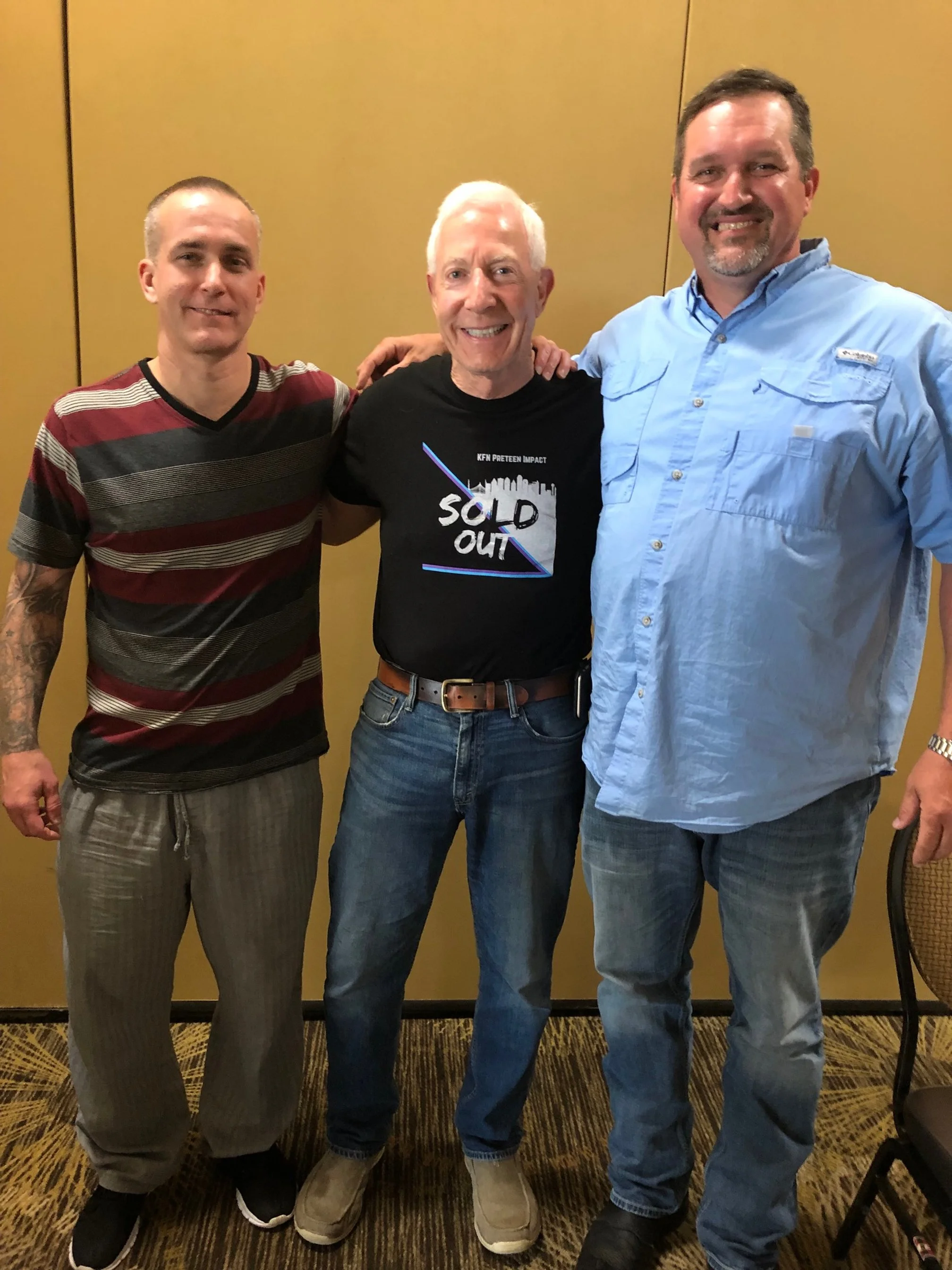 a former gang member, Judge Newsom (the judge who sentenced Ron in the 90s), and Ron Adkins