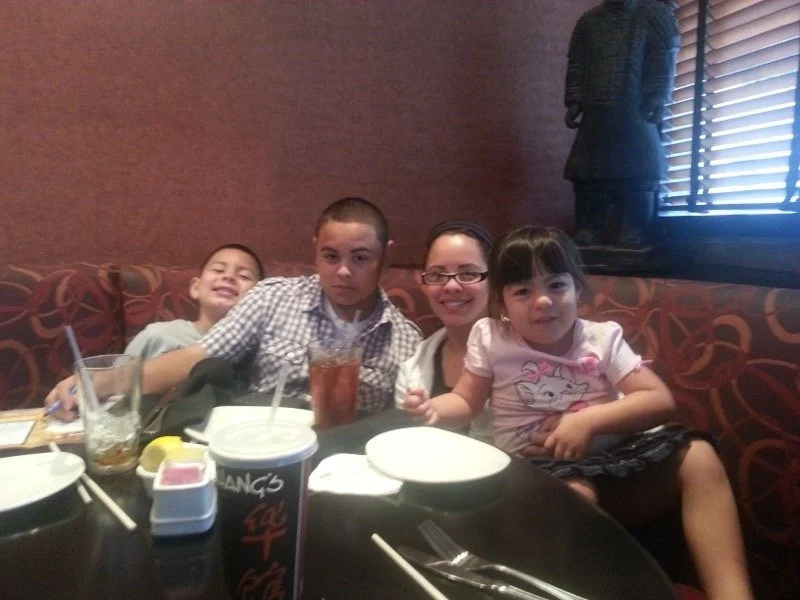 the 4 Guzman children