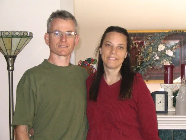 Wendy with her husband Steve