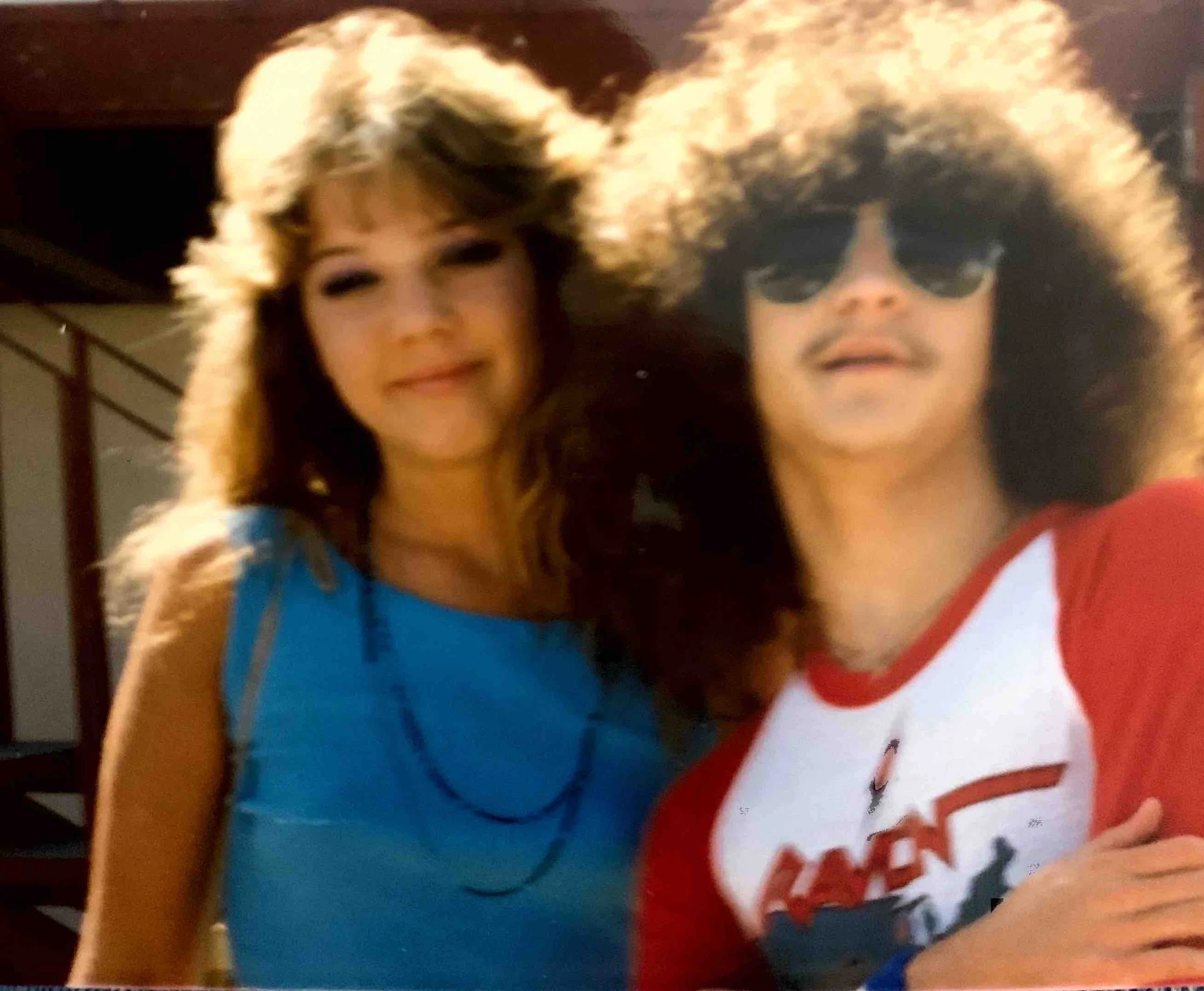 Wendy as a teenager in California