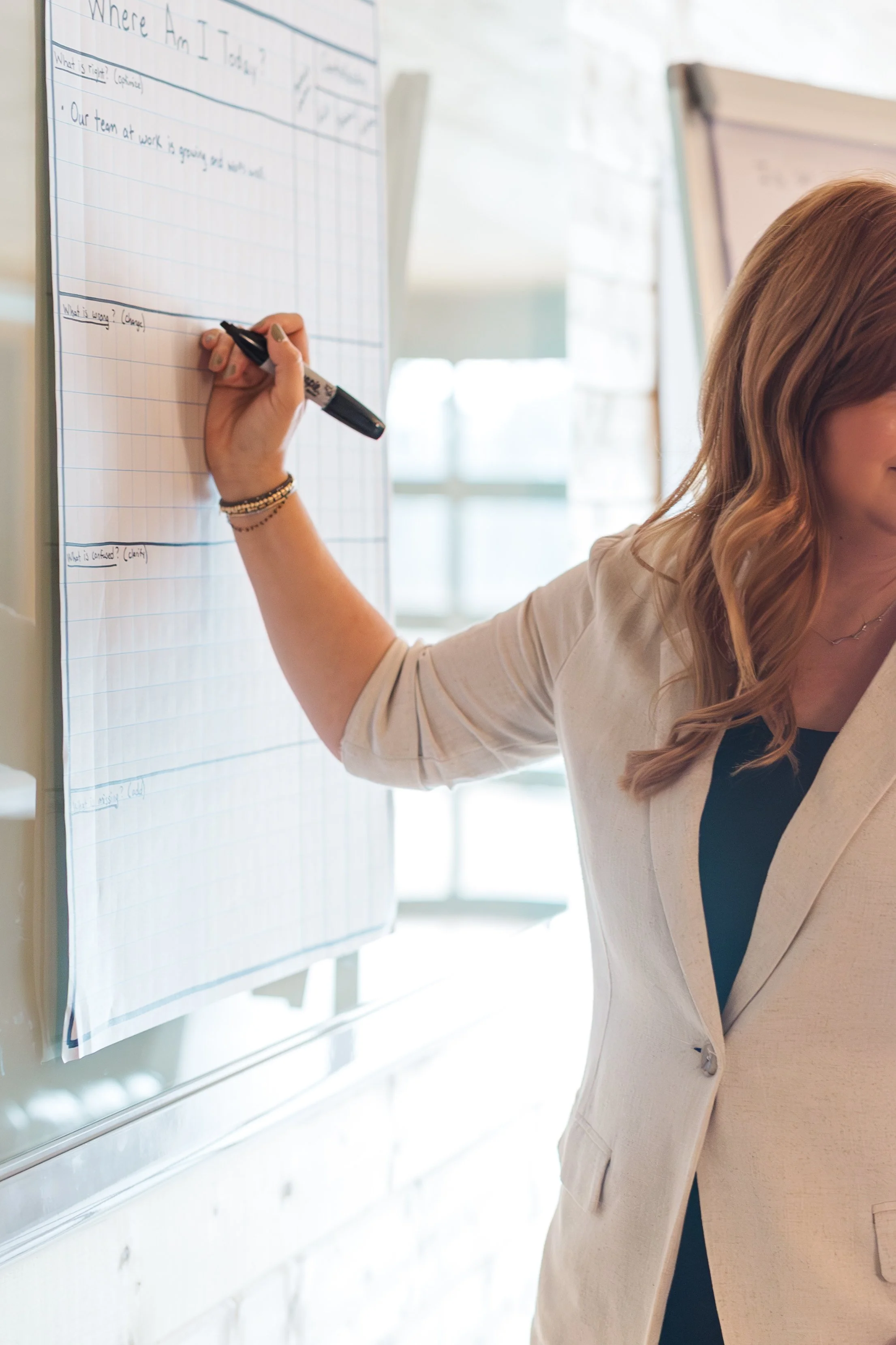 Certified LifePlan Guide leading a guided life planning conversation focused on clarity, calling, and direction. Deidre is facilitating a session in her home-office based in the Birmingham-metro area of Alabama.