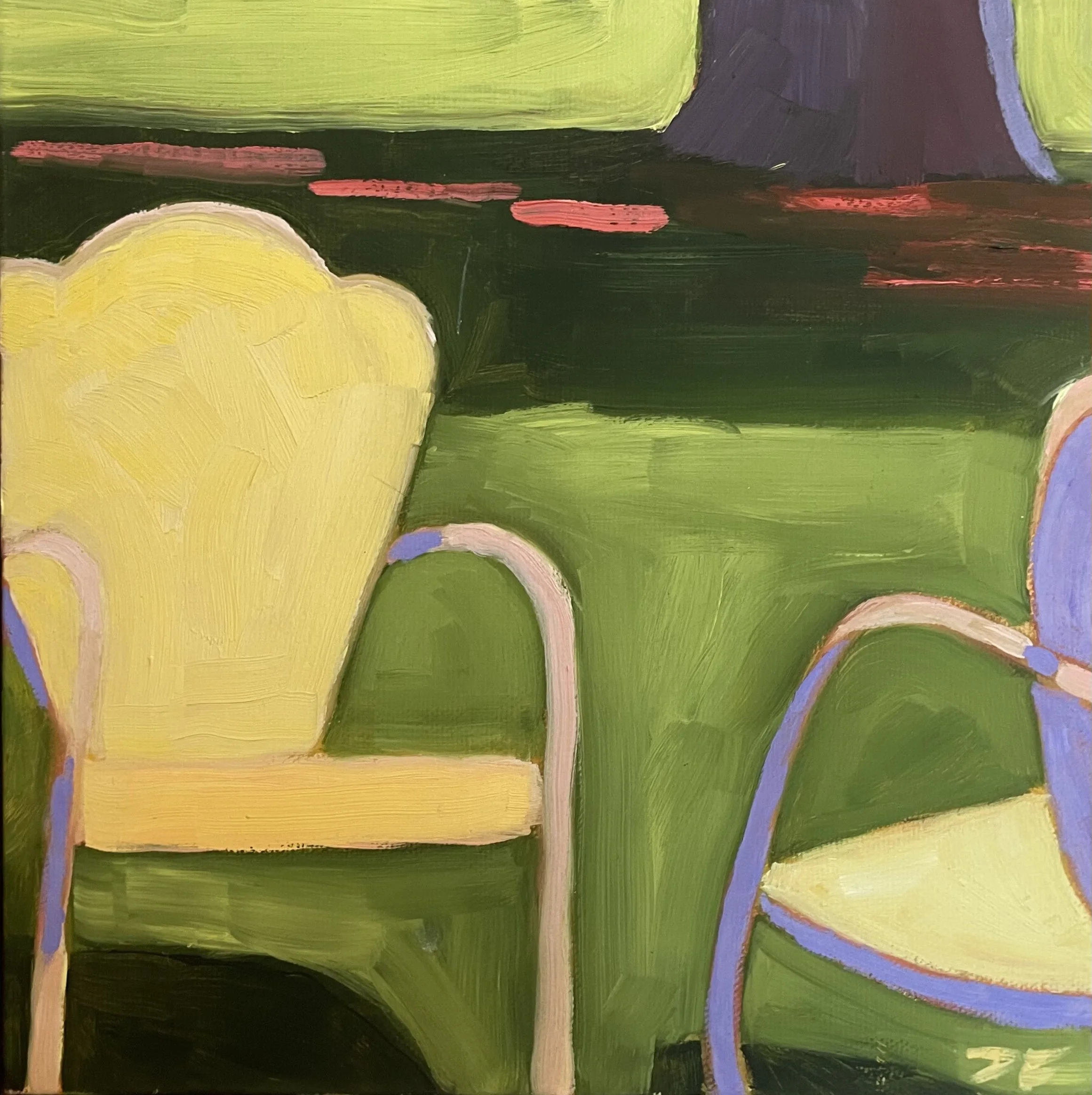 Yellow Chair - Nimrod Hall - $350