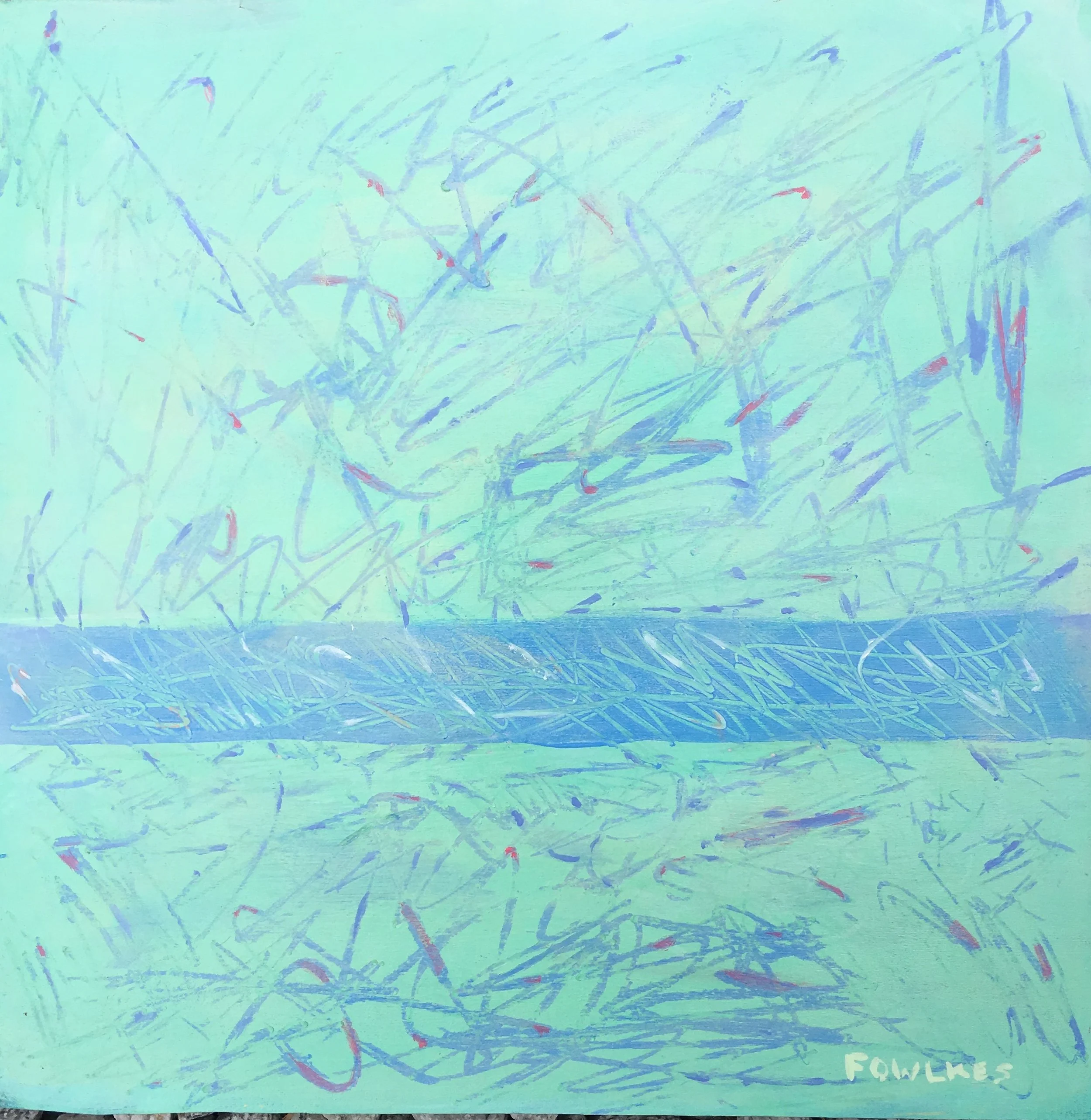 Green Blow Out - SOLD