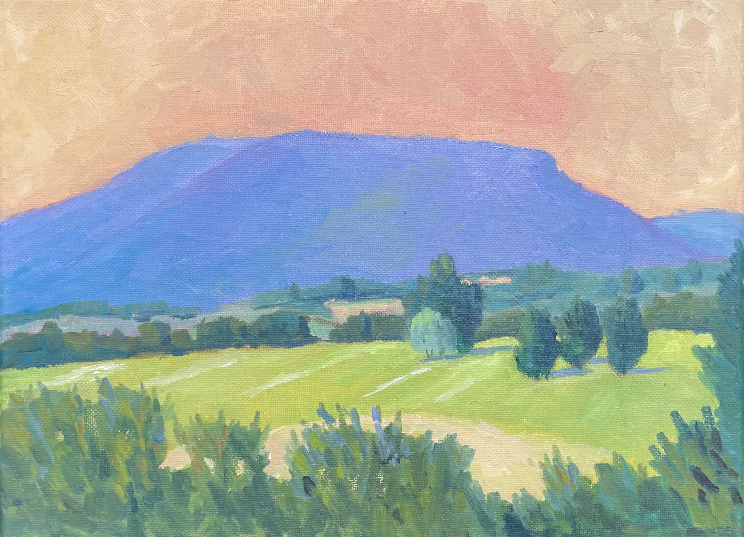 Purple House Mountain - SOLD