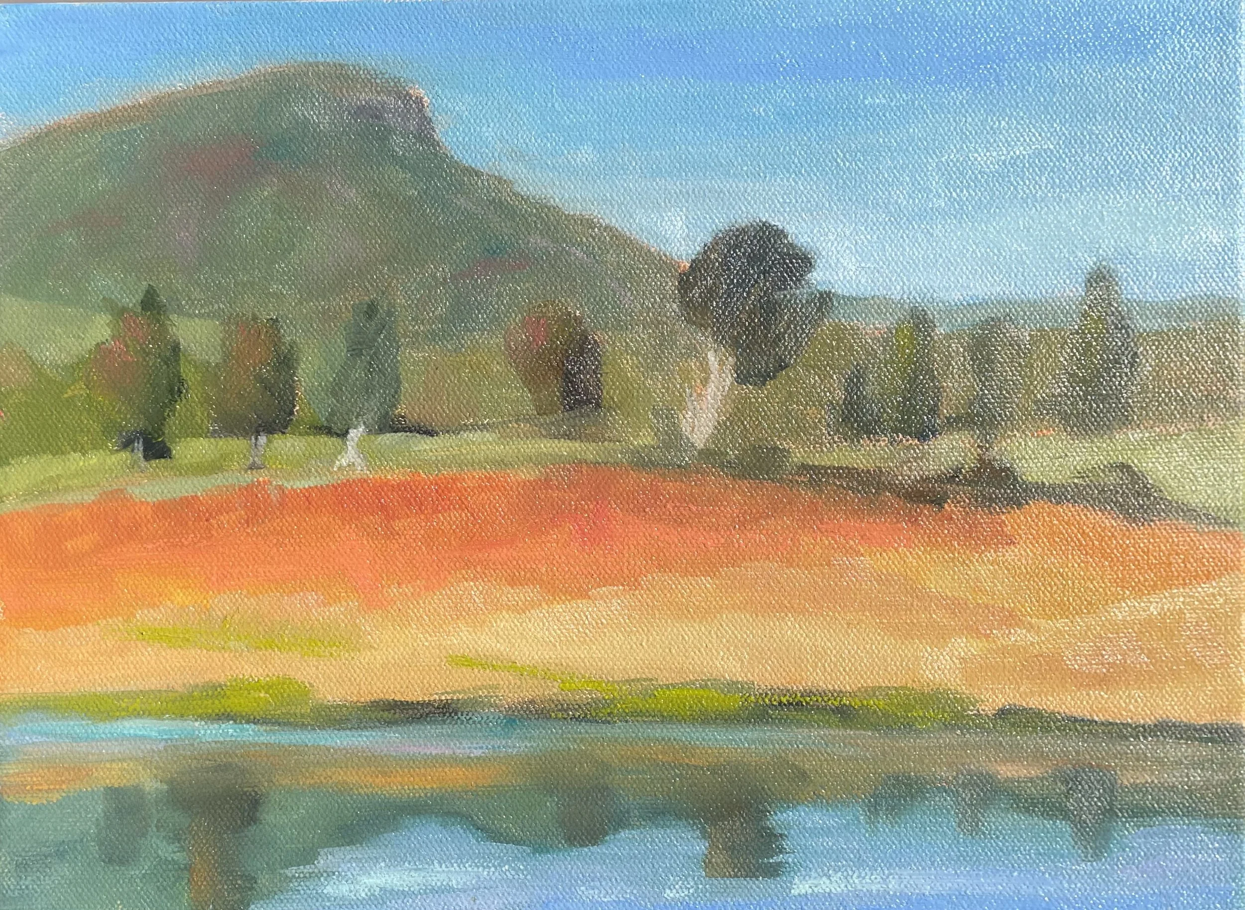 Jump Mt from Maxwelton Swimming Hole - SOLD