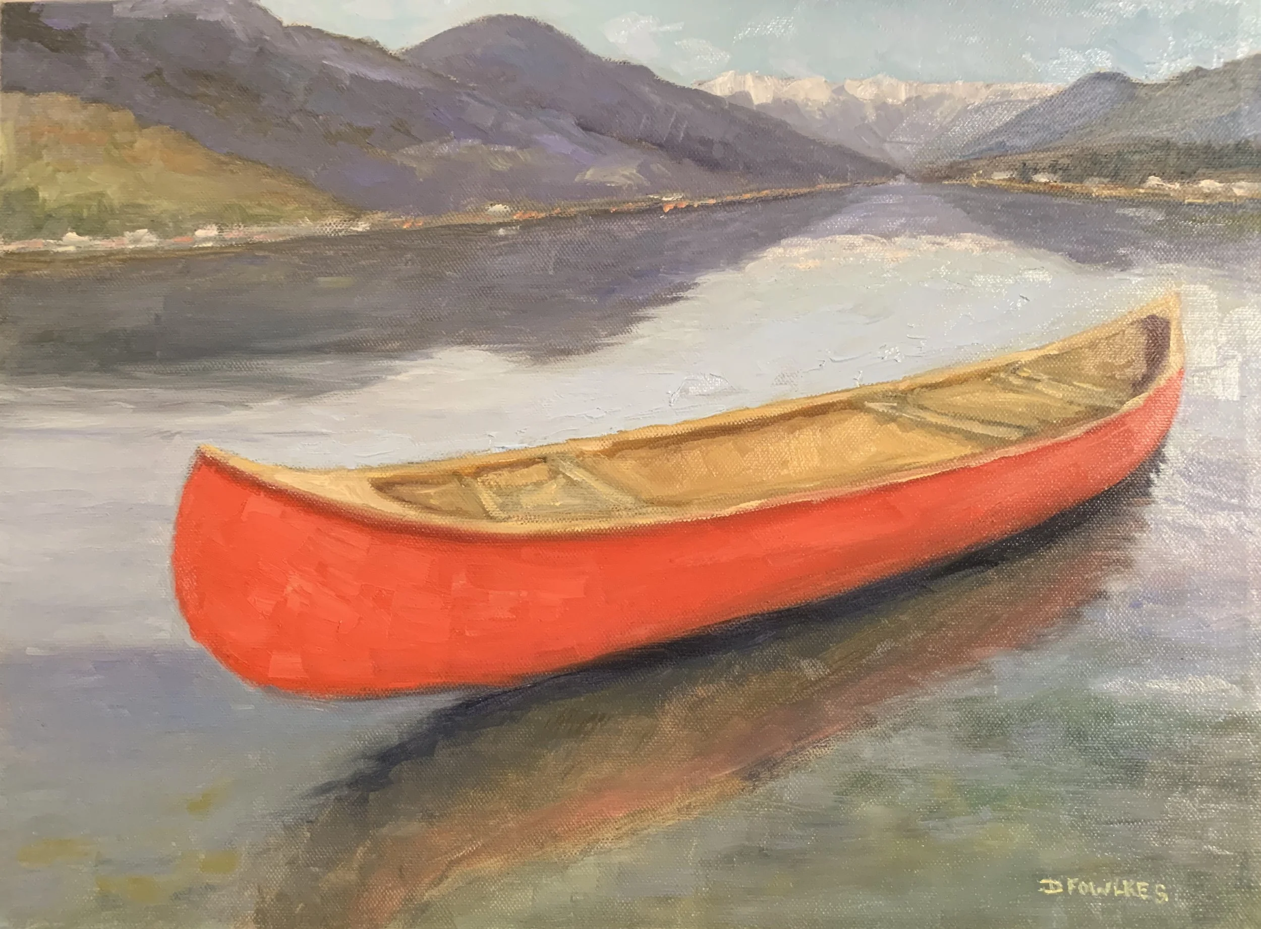 Red Canoe II- SOLD