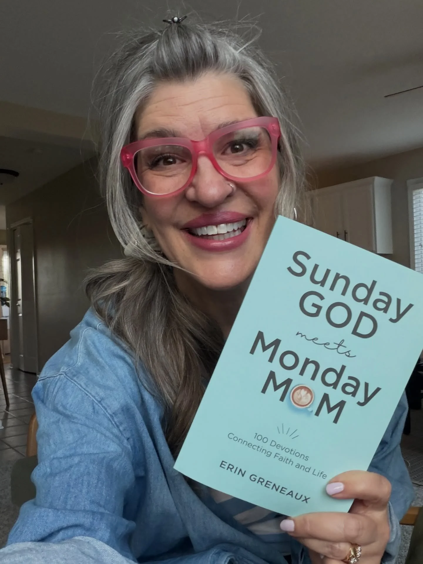 This one is for the mom in the trenches.

The one navigating toddler meltdowns before 9 am, negotiating over sock seams, and somehow still trying to hold onto her faith in the middle of it all.

My dear friend @eringreneaux, full of quiet strength an