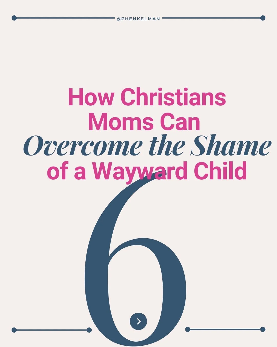 If you&rsquo;re not careful, this season will try to label you.

Failure. Disappointment. The mom who didn&rsquo;t do enough.

But that is not who you are.

Your identity was settled at the cross.

Nothing your child does changes that.

Not one thing