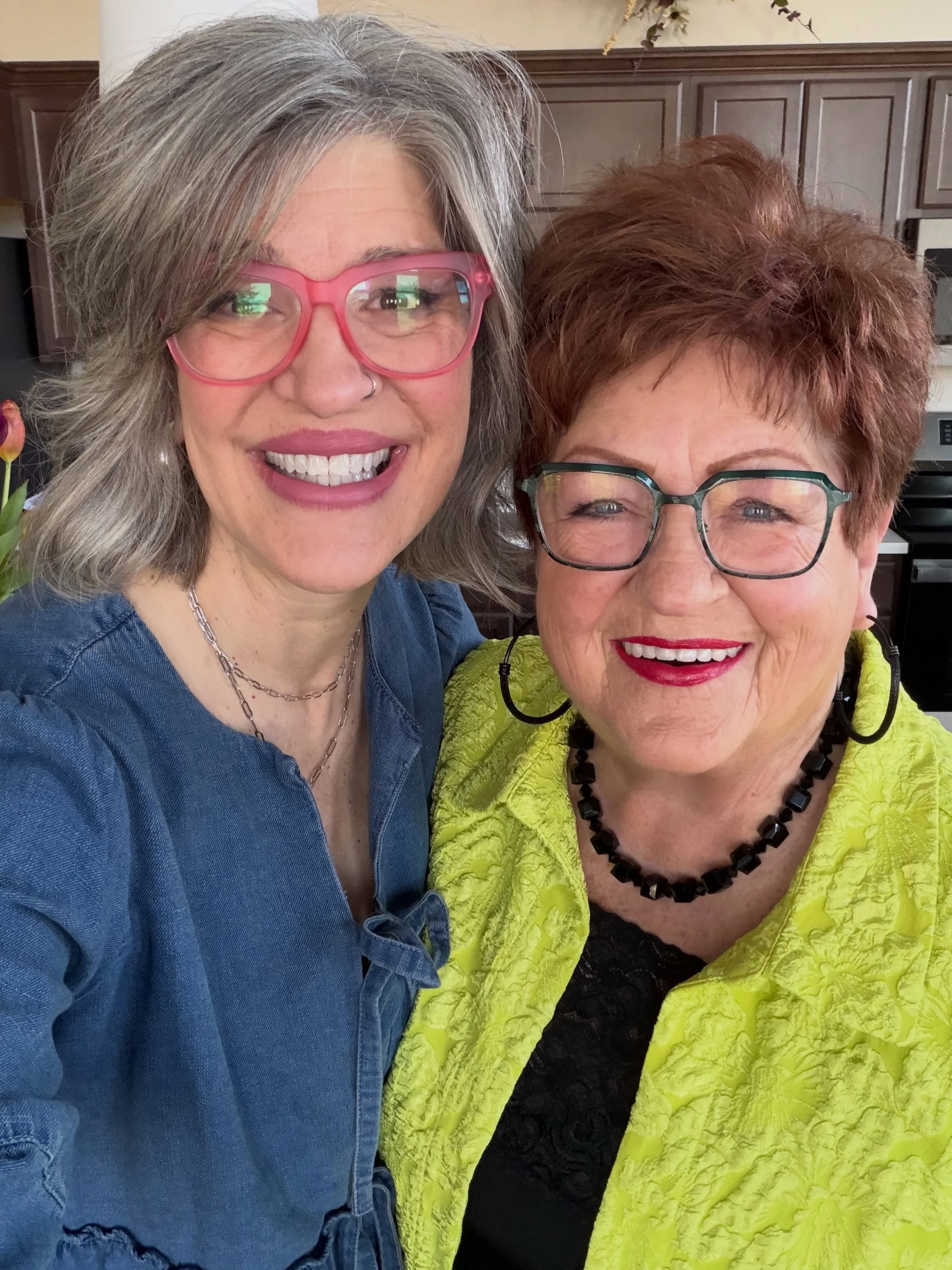 Eighty-one never looked so beautiful or so full of life. 🎂💐

My momma, Sharon, still has the bluest eyes. She would never dream of leaving the house without lipstick on and her fiery red hair &ldquo;fixed.&rdquo; 

She&rsquo;s the kind of woman who