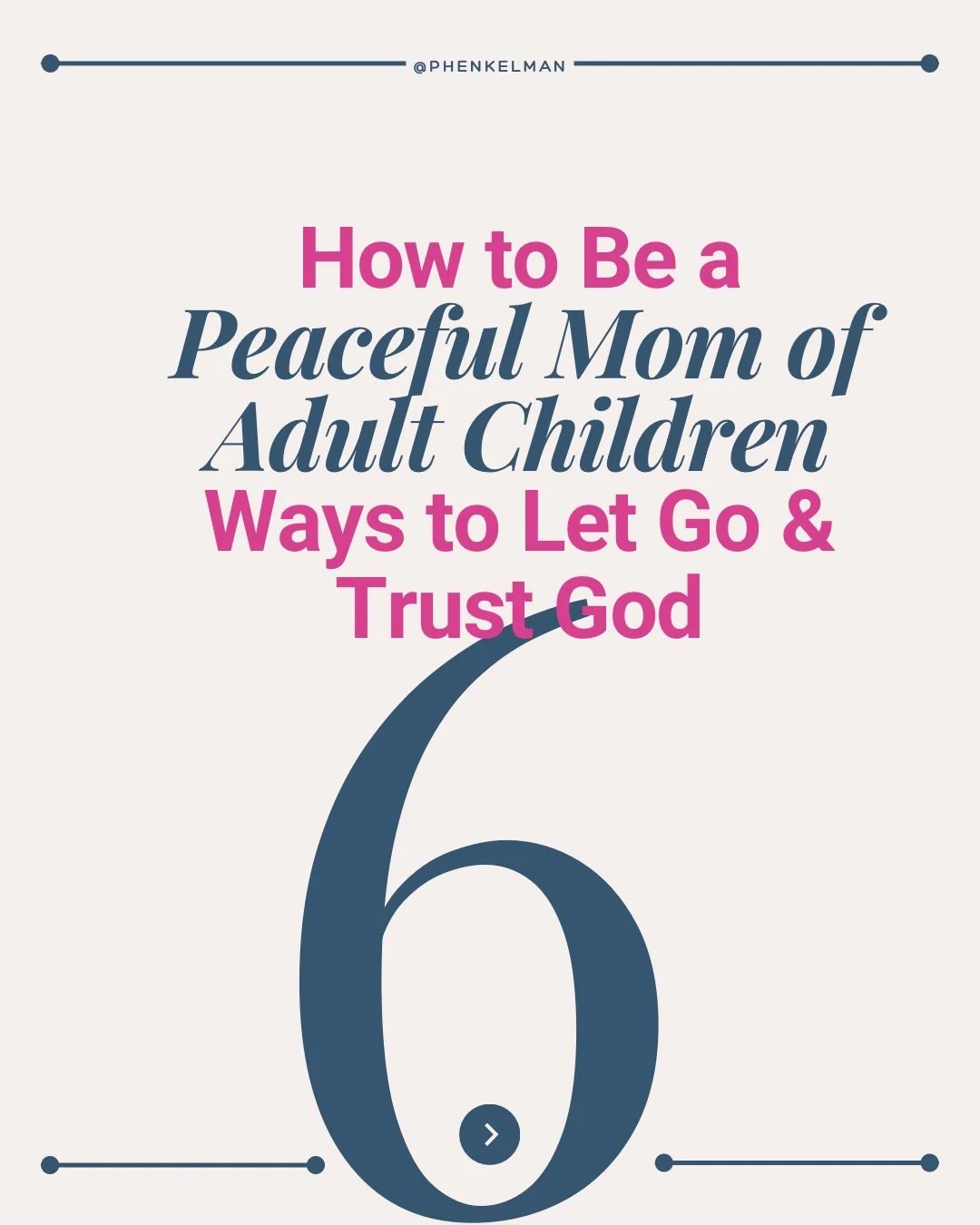You weren&rsquo;t meant to carry your adult child&rsquo;s life on your shoulders.

I know how easy it is to replay conversations, worry about the choices they&rsquo;re making, and wonder if you should be doing more. I&rsquo;ve been there too. But pea