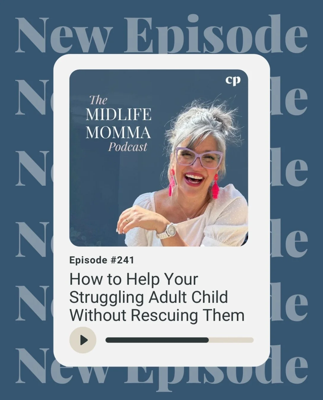 When your adult child is struggling, every mom wants to step in and make things better.

 But rescuing your grown child can keep them from building the resilience they need.

 In this episode of the Midlife Momma podcast, Pamela Henkelman shares six 
