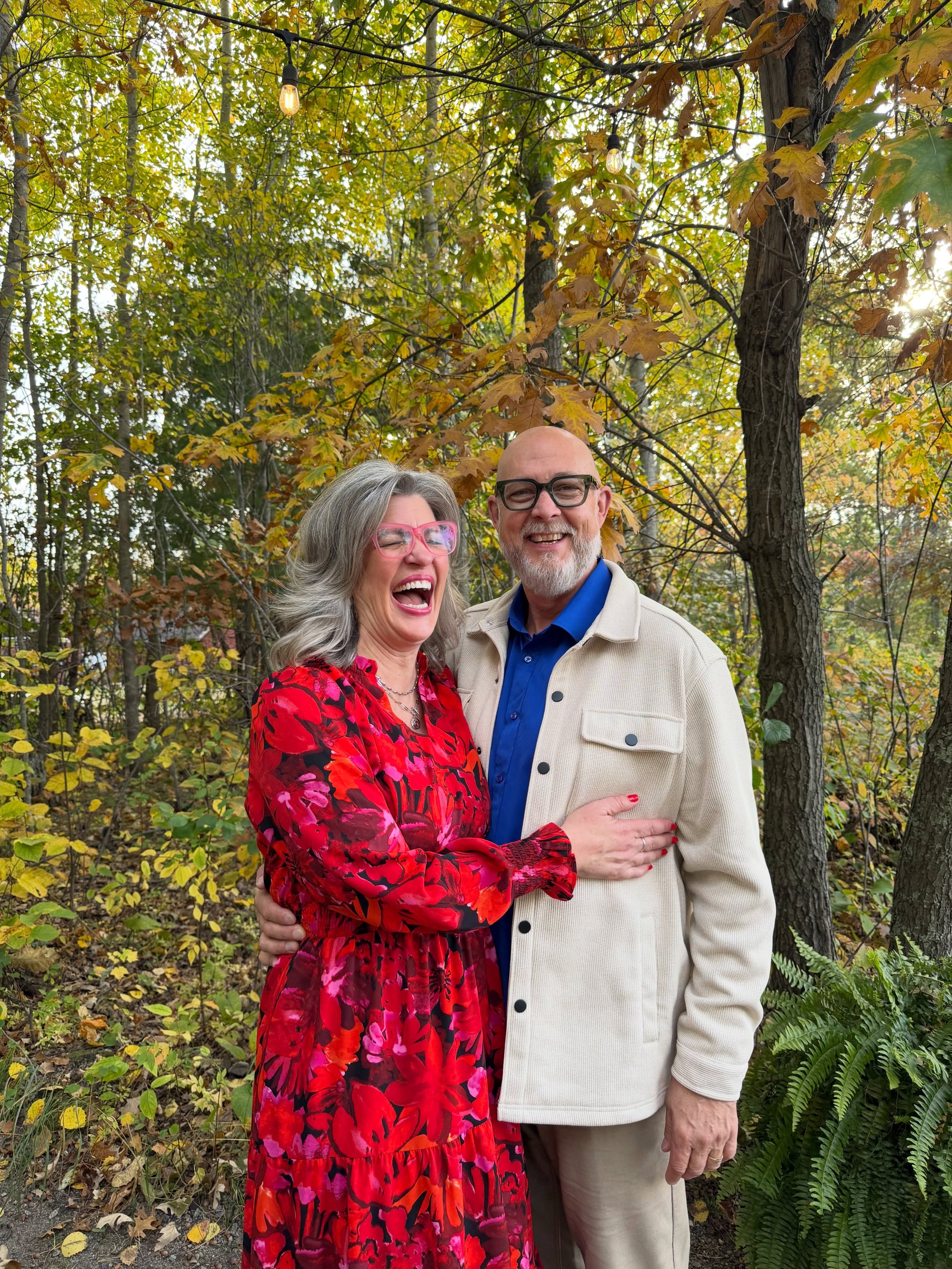 Is there anything better than a good belly laugh?

One of the things that first attracted me to my hubby forty years ago was the way he made me laugh. From our very first conversation, while he was repairing my mom&rsquo;s toaster (that&rsquo;s a sto