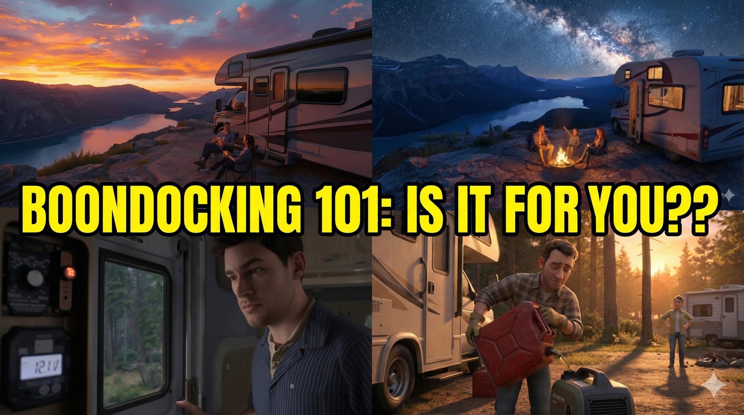 Boondocking 101: The Freedom (and the Challenge) of Camping Off-Grid