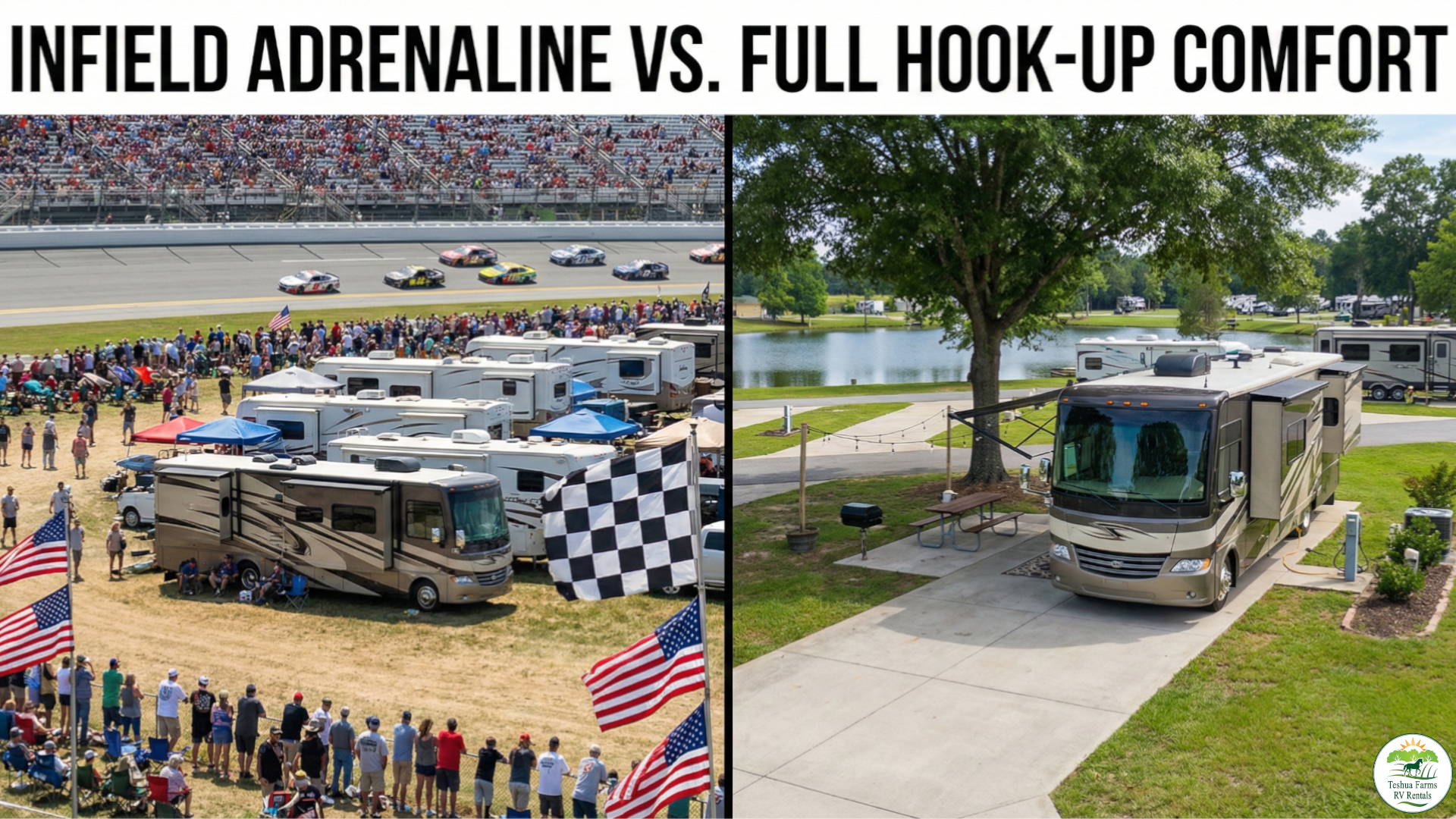 The Ultimate Guide to Talladega RV Rentals: Infield Adrenaline vs. Full Hook-Up Comfort