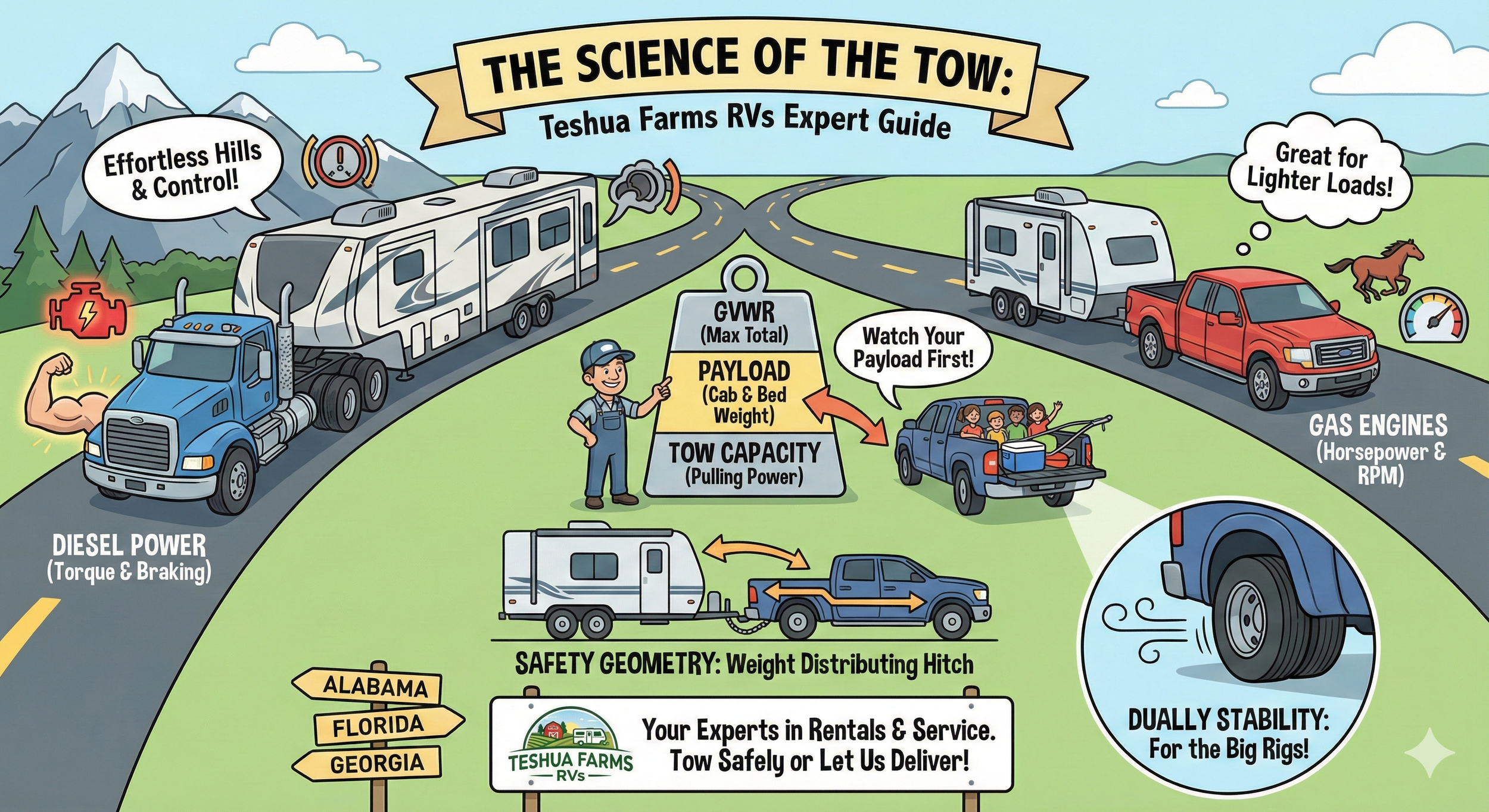 The Science of the Tow: What It Really Takes to Move a Modern RV