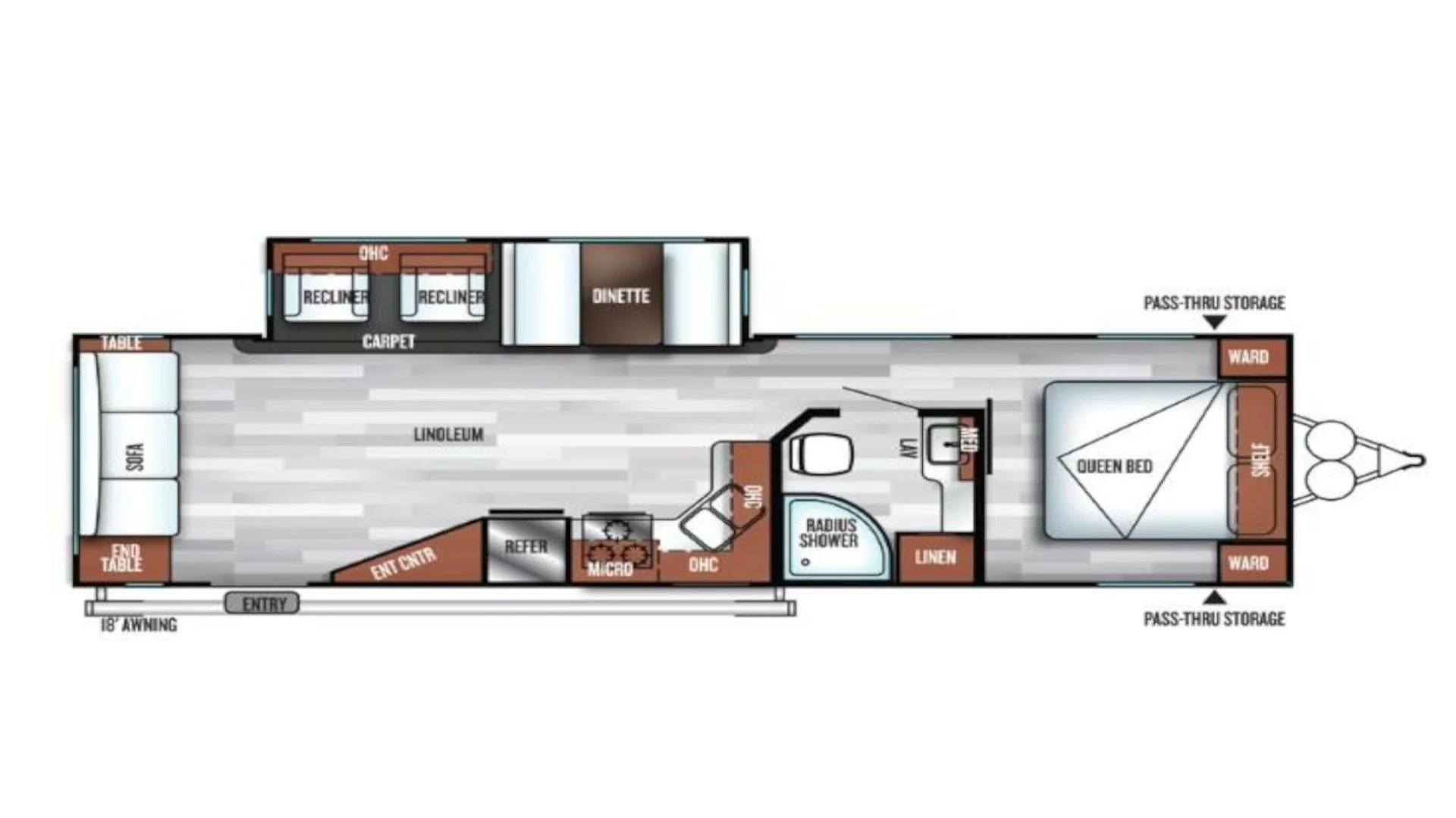 2018 Forest River Salem 28RLSS