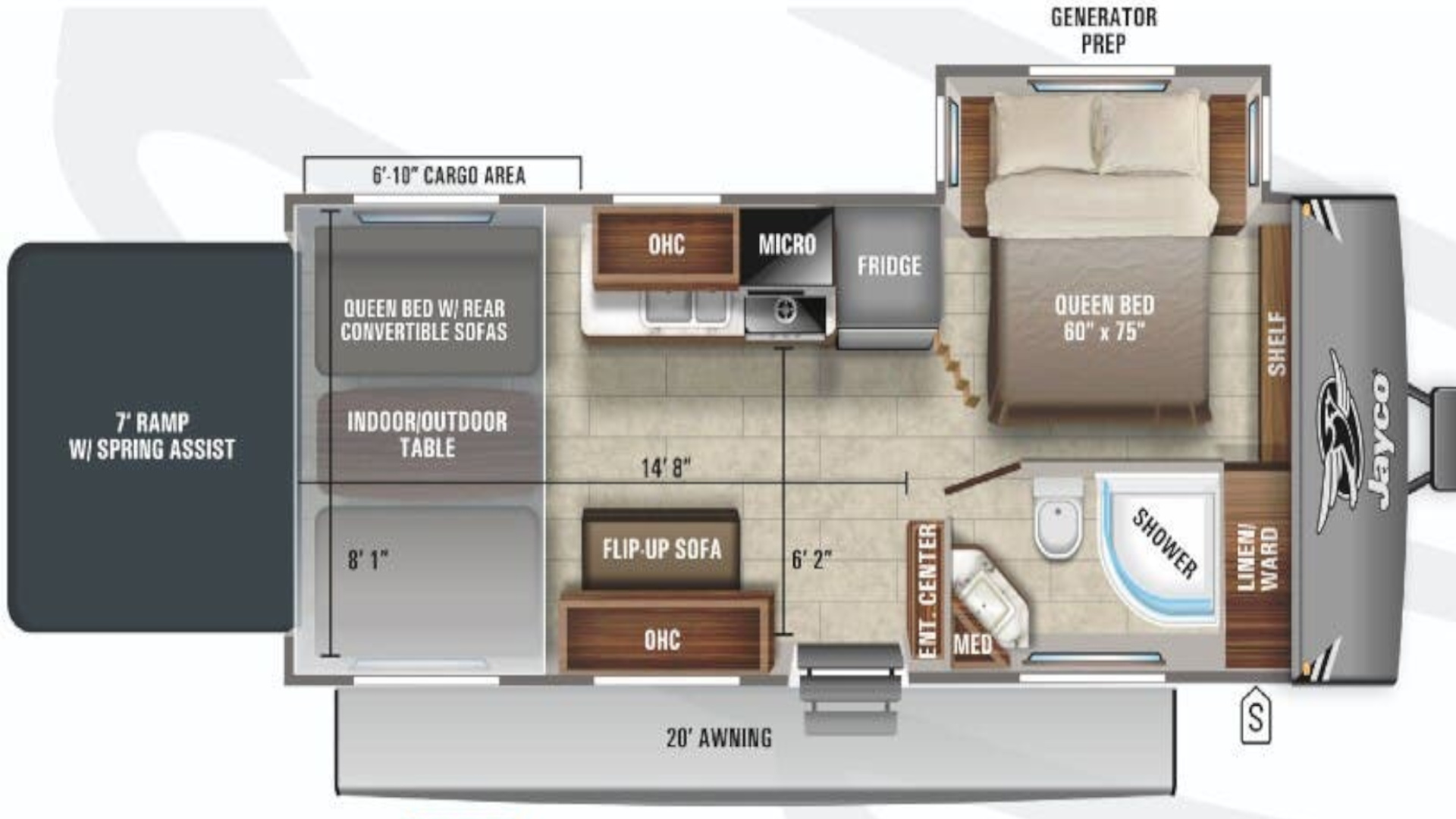 2021 Jayco Octane Super Lite 255