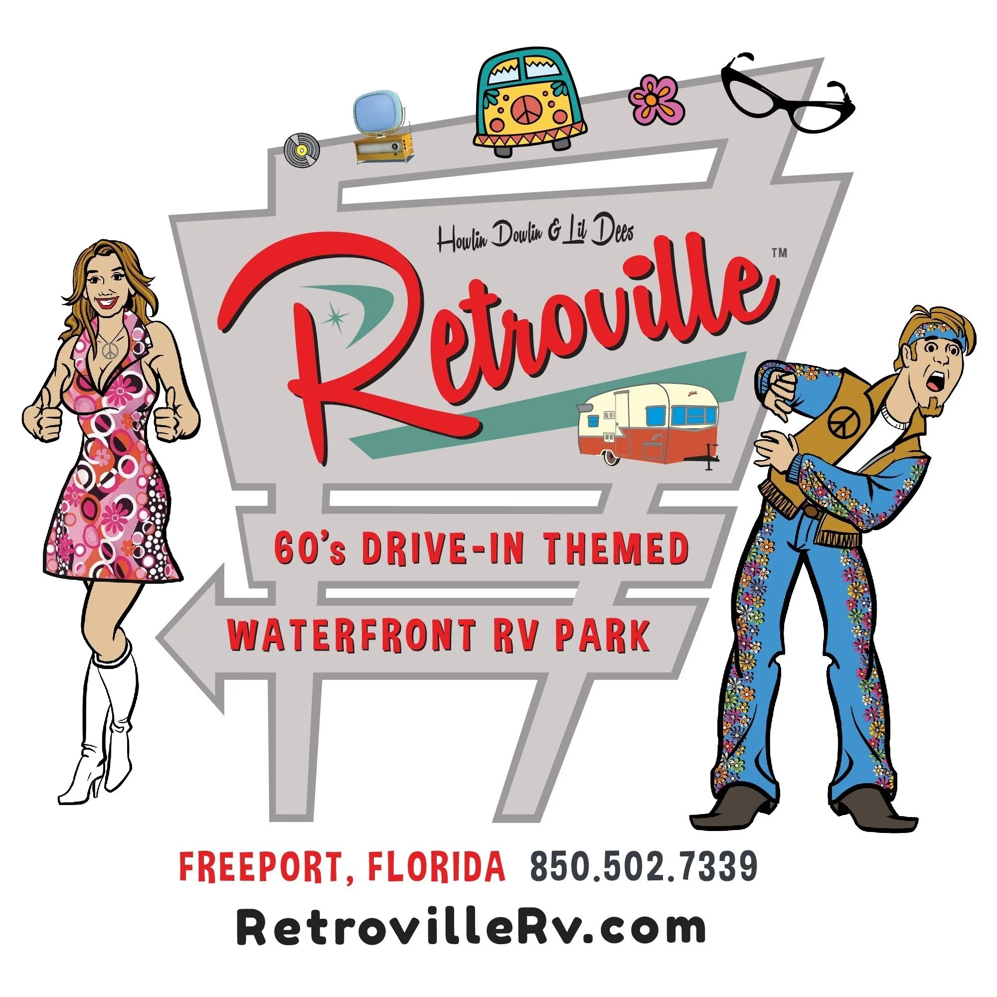 Alabama getaway to Retroville RV