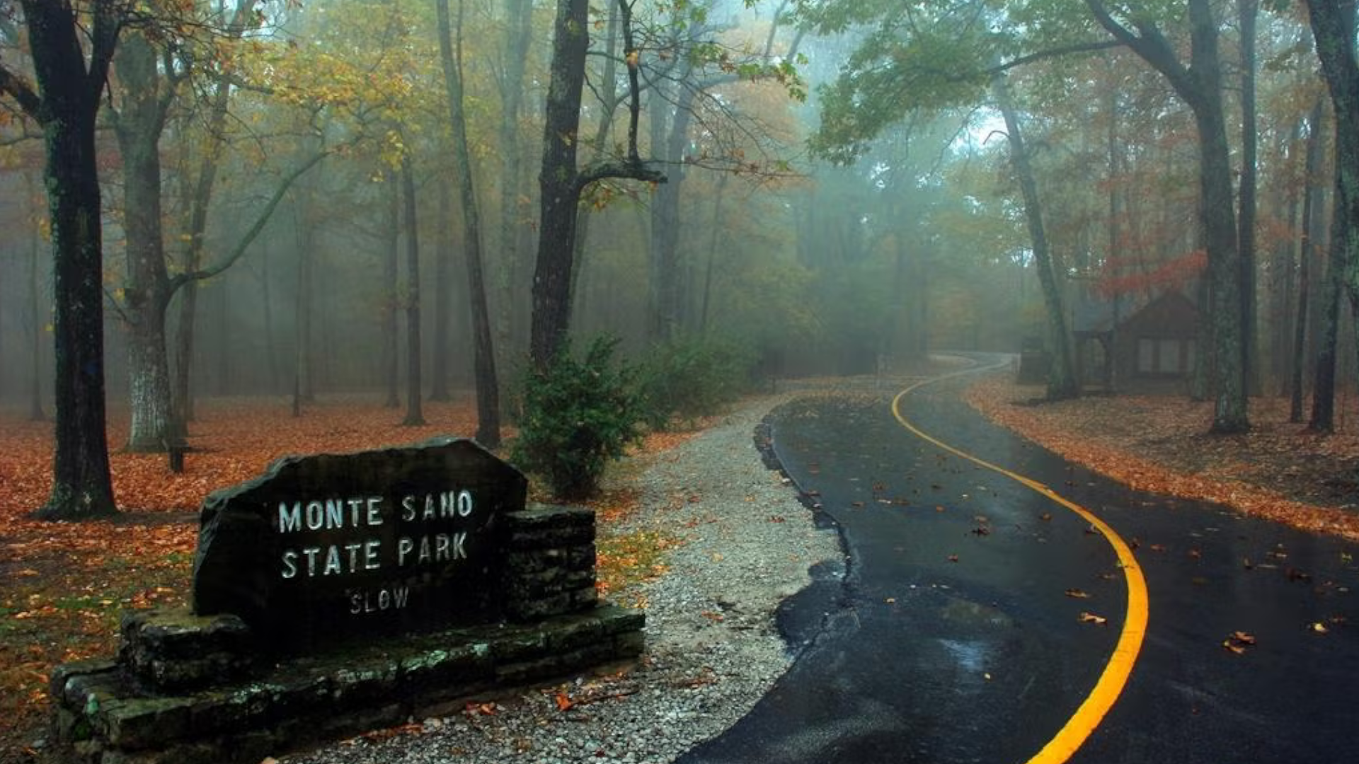 Enjoying nature at a full-hookup campsite for motorhomes and fifth wheels at Monte Sano State Park.