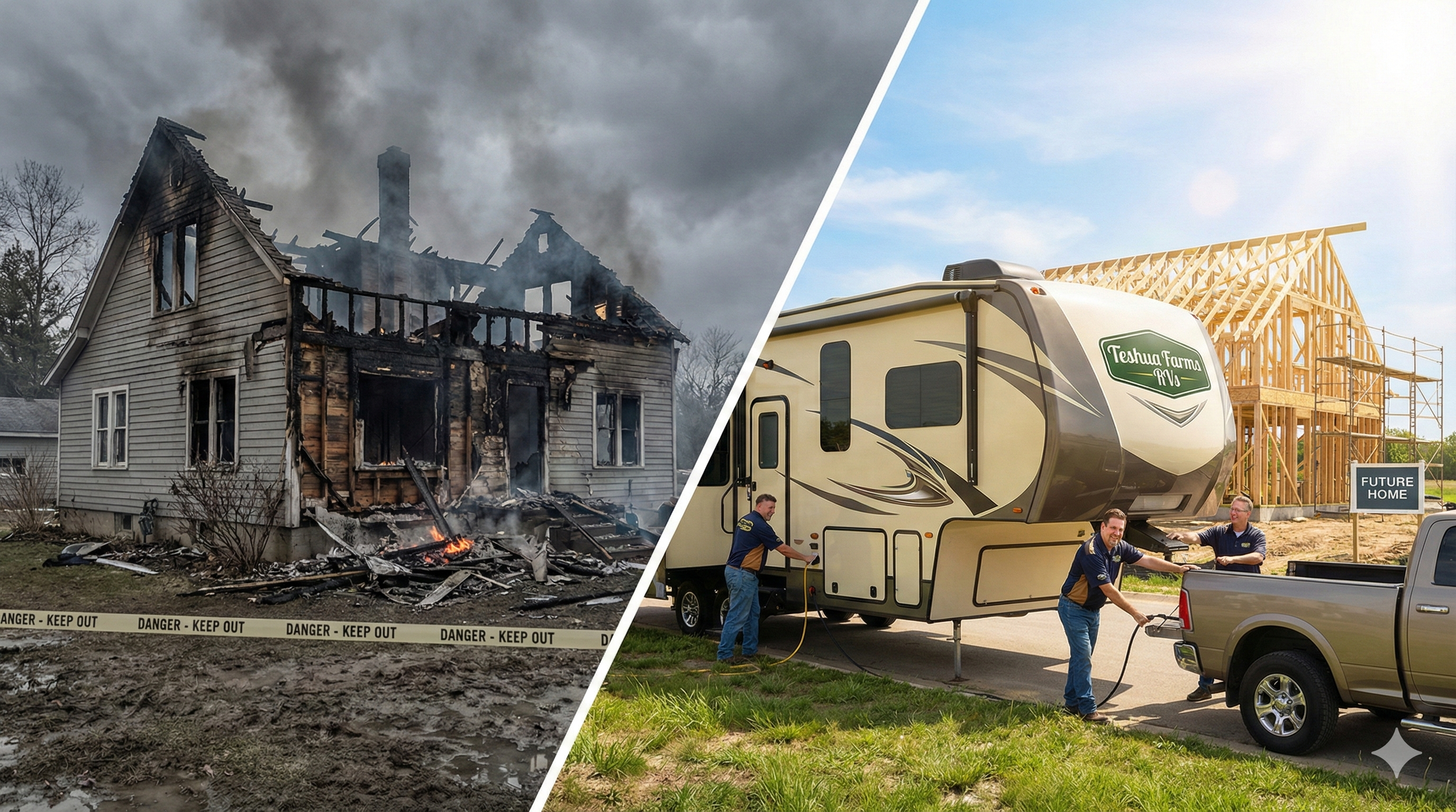 Temporary Housing by Teshua Farms RVs