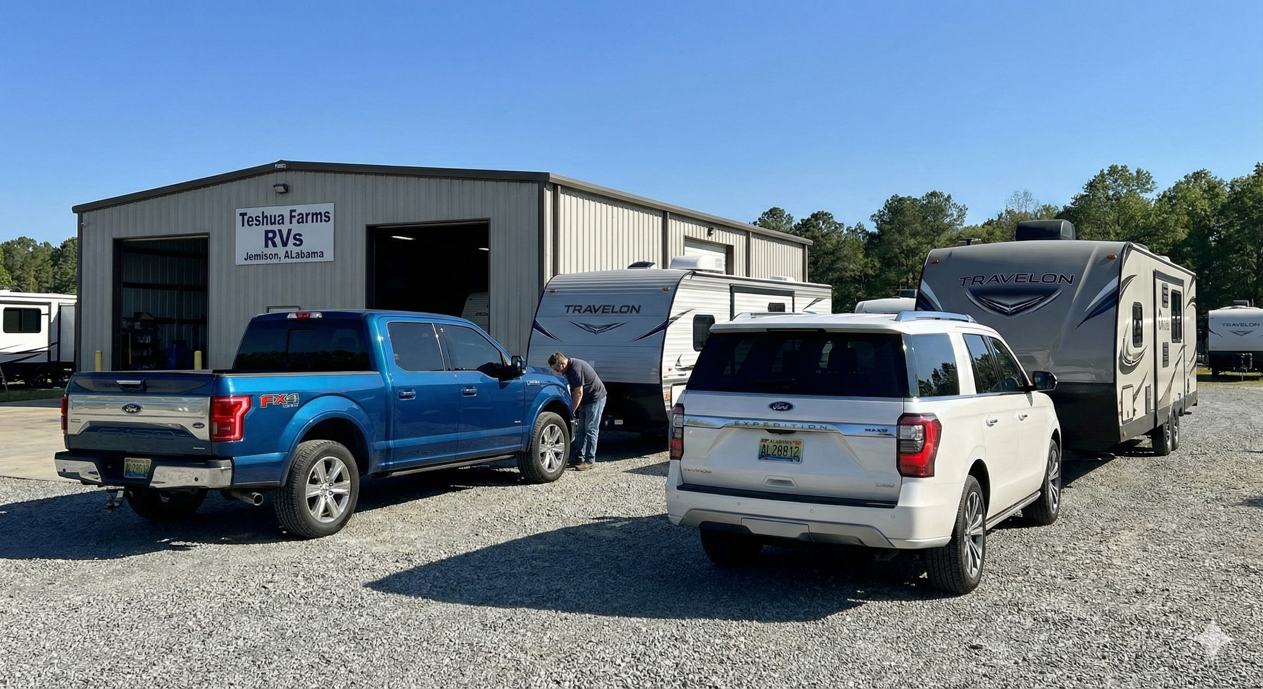 Half ton truck and Large SUV