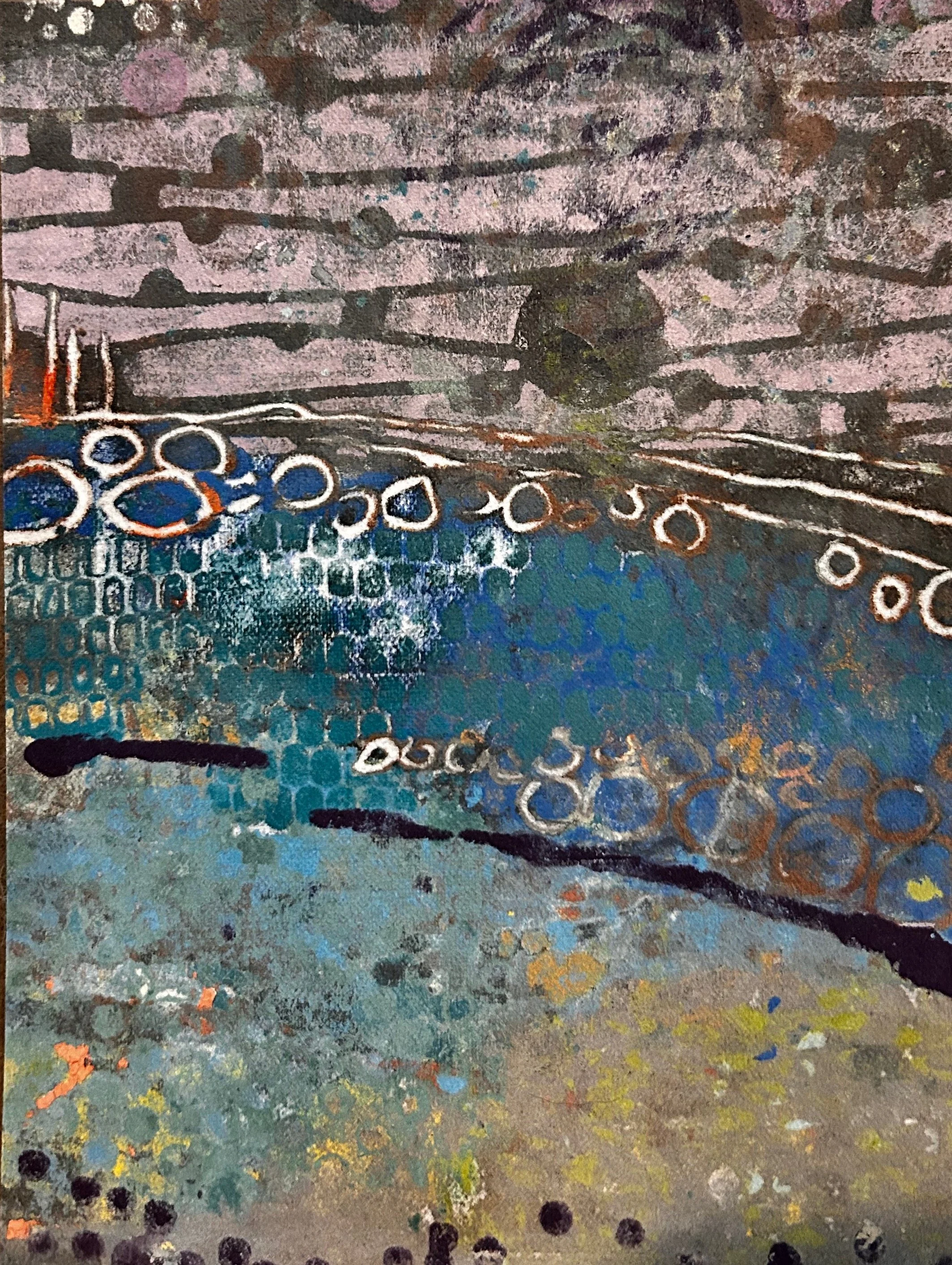 "Shoreline"
Clay Monoprint 2026
8 x 10