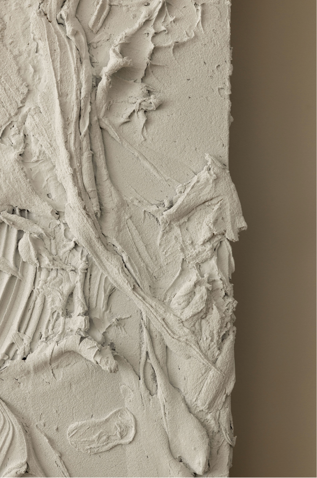 Jason Martin Painting detail.  Commissioned through Lisson Gallery