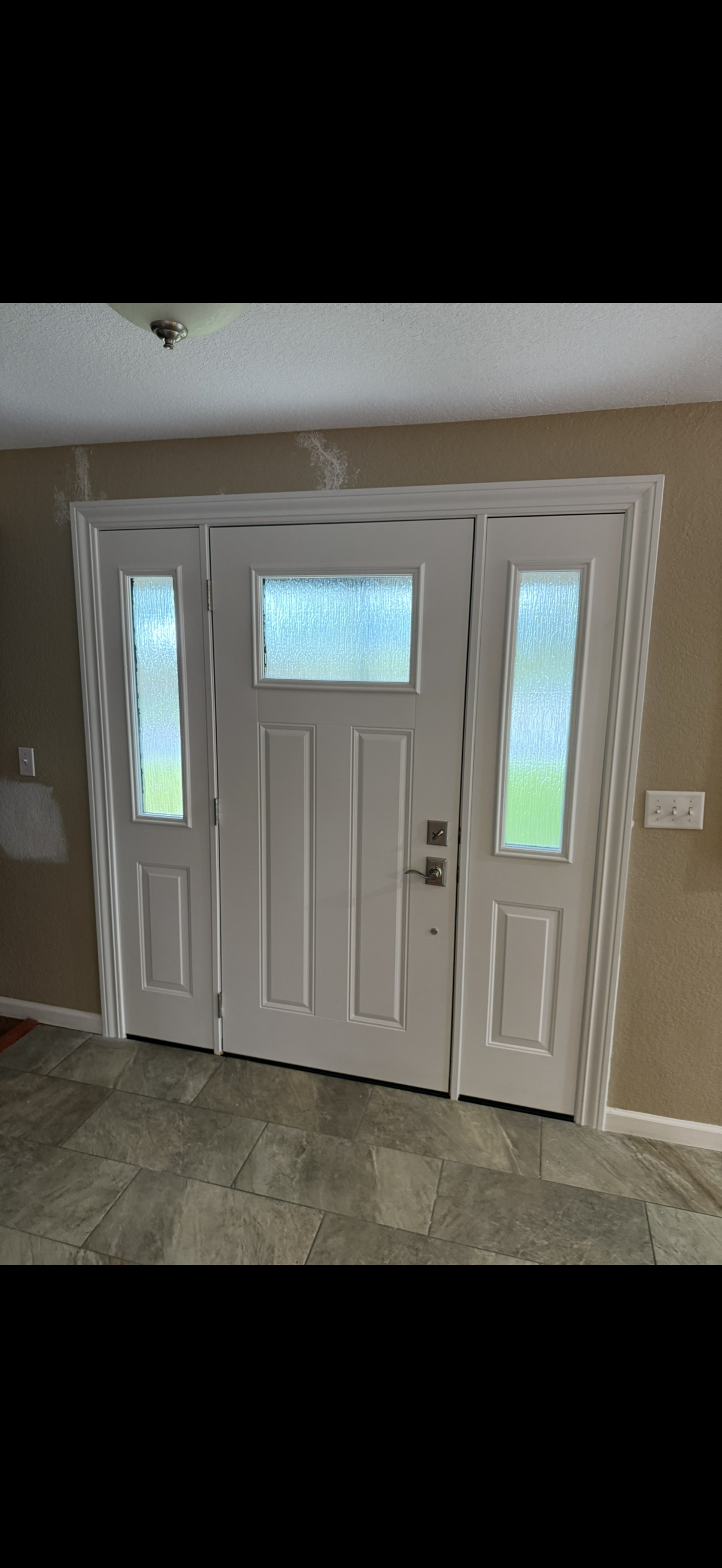 2 side lite entry door replacement 