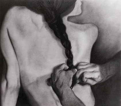 Braid  |  Graphite Pencil  |  9 x 10 inch