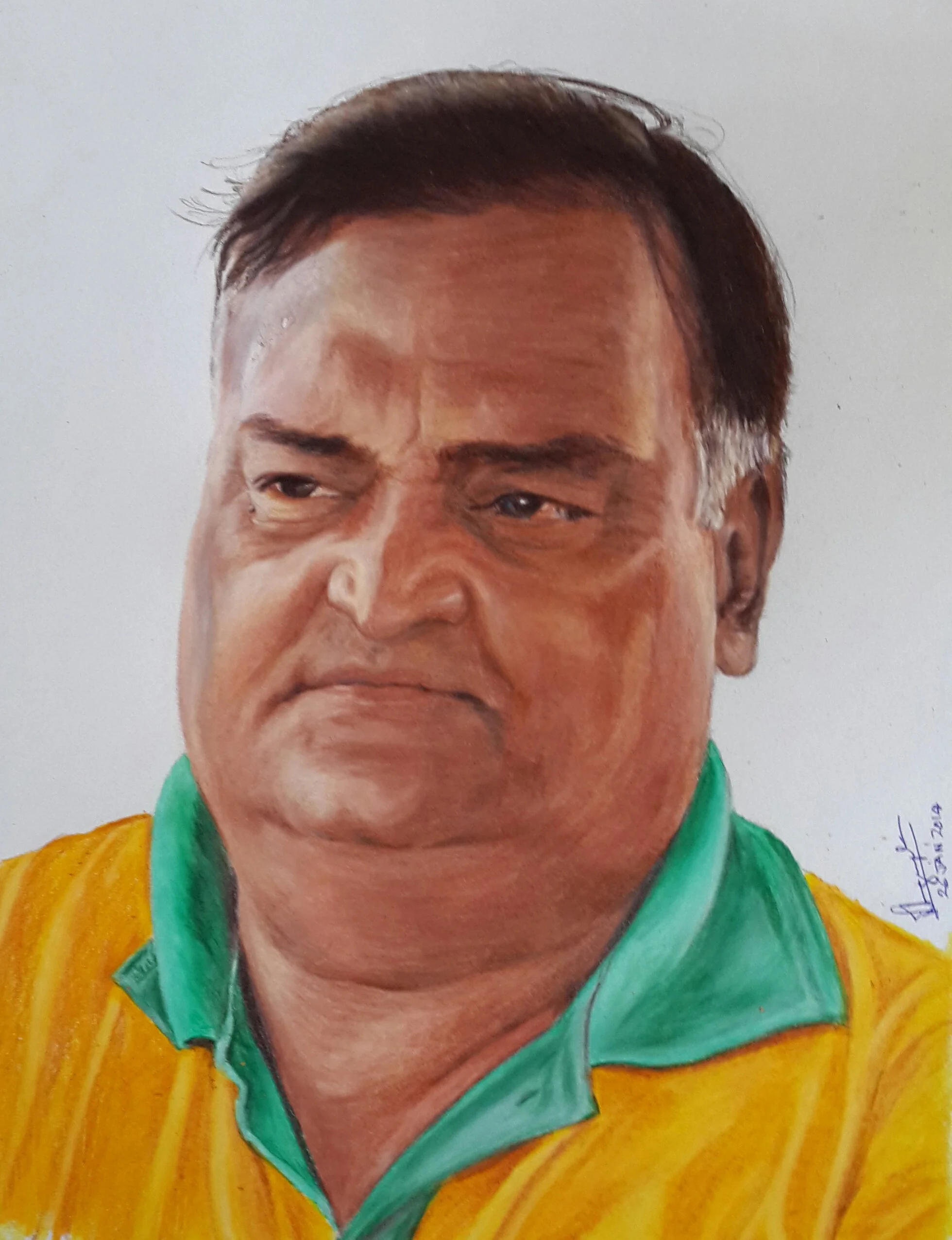 Late Mr. Jawaharlal Jain  |  Color Pencils