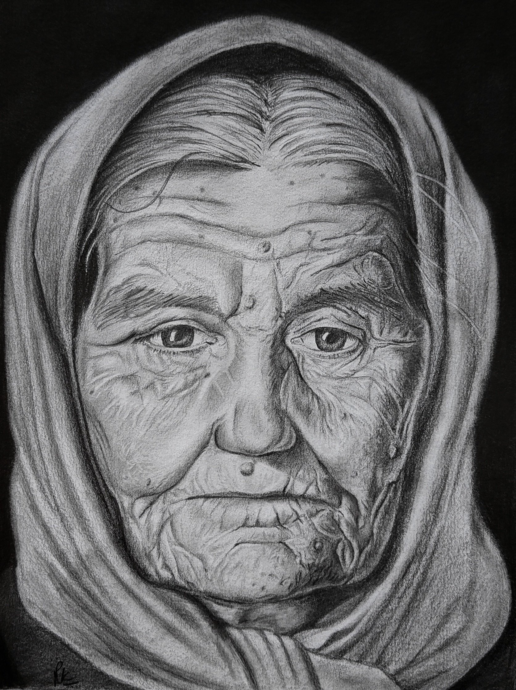 Ancient |  Graphite Pencil  |  8 x 10 inch